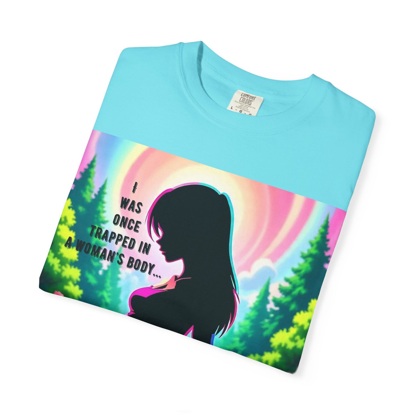 Maternity T-Shirt: I Was Once Trapped in Mom's Body, Pregnancy Gift, Baby Shower Shirt, Unisex Tee for Moms, Expecting Mothers