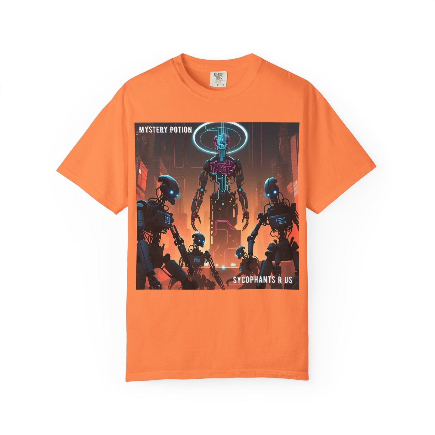 Retro Sci-Fi Graphic T-Shirt, Unisex Casual Tee, Cyberpunk Art Shirt, Gift for Nerds, Vintage Style Tee