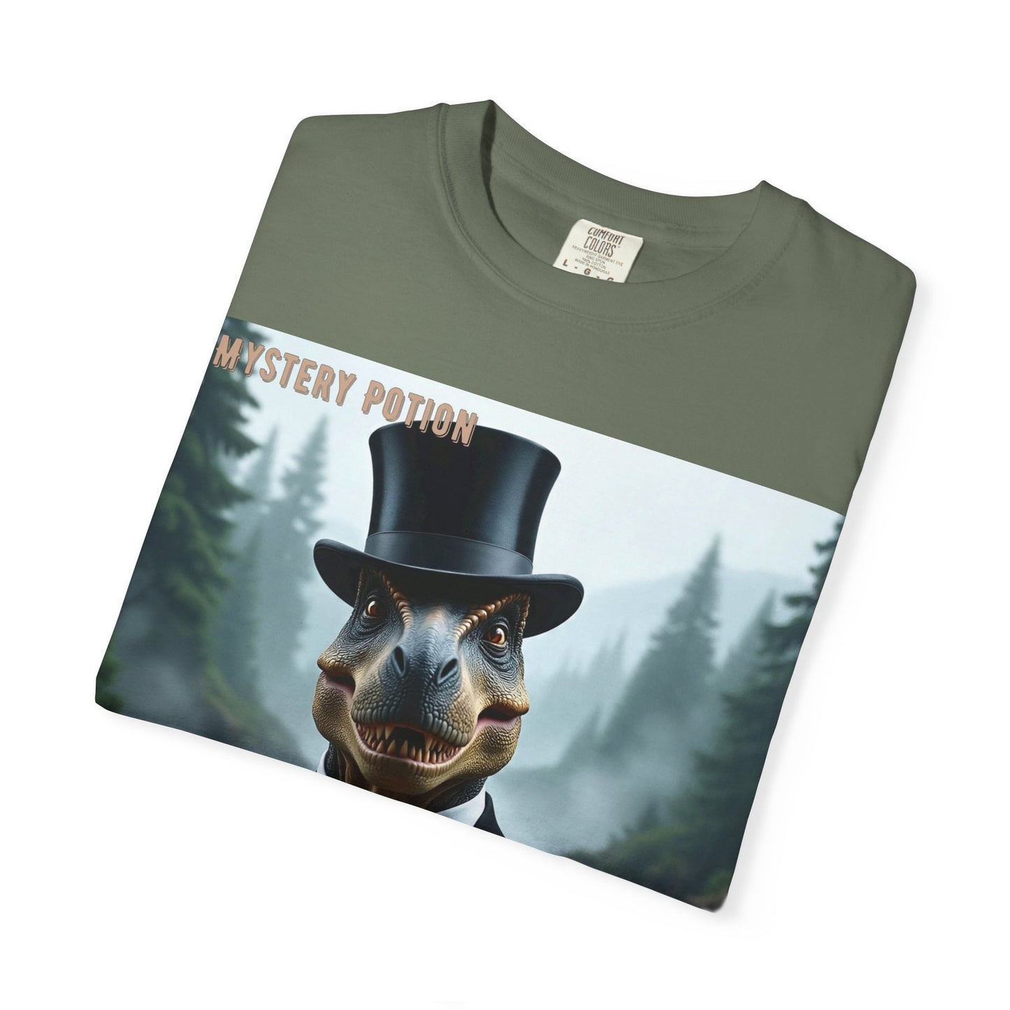 Mystery Potion T-shirt, Quirky Animal Graphic Tee, Fun Gift for Nature Lovers, Unique Fashion Statement, Casual Wear, Unisex Graphic Tee