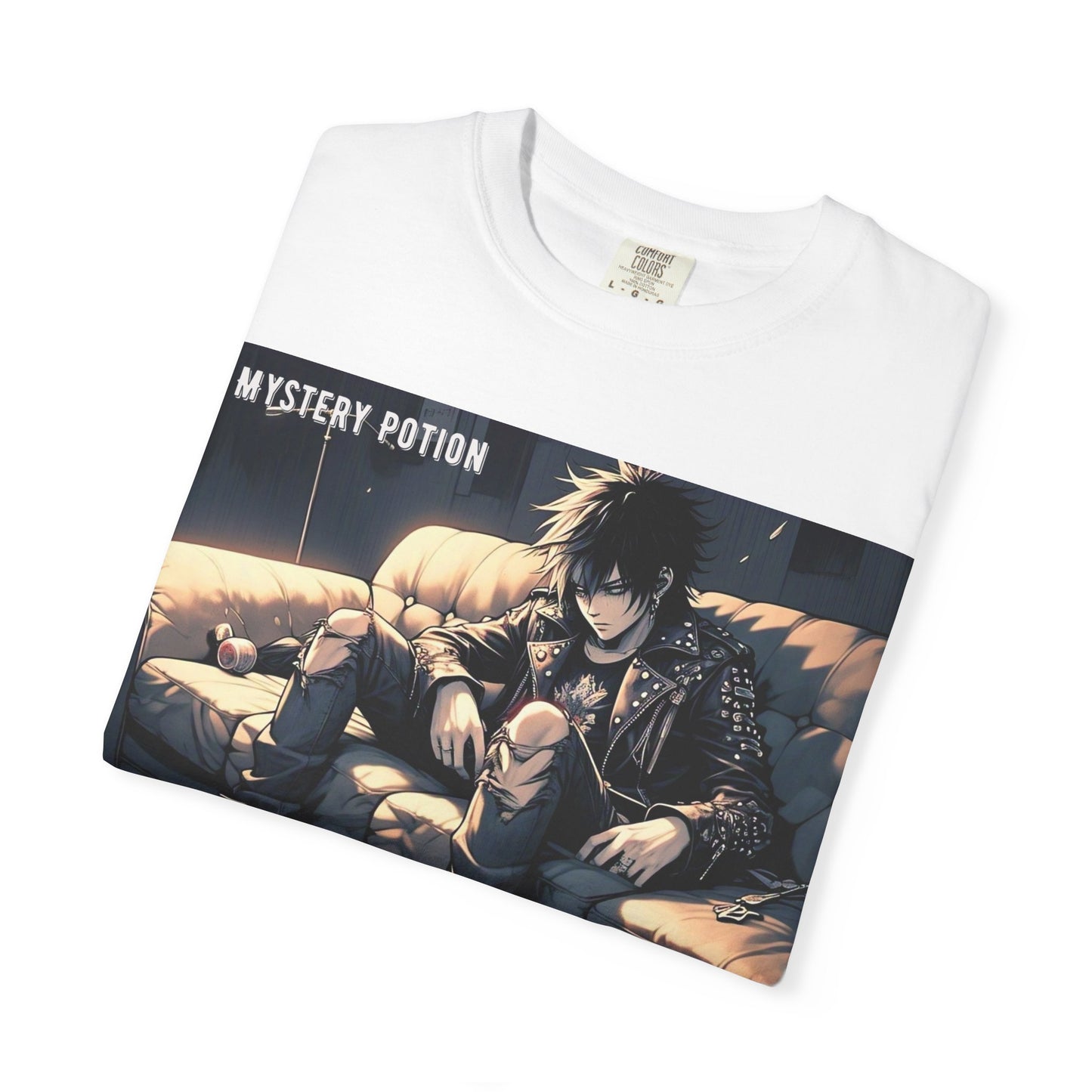 'Leave of Absence' by Mystery Potion Graphic T-Shirt, Unisex Casual Tee, Anime Merchandise, Gift for Fans, Streetwear Style