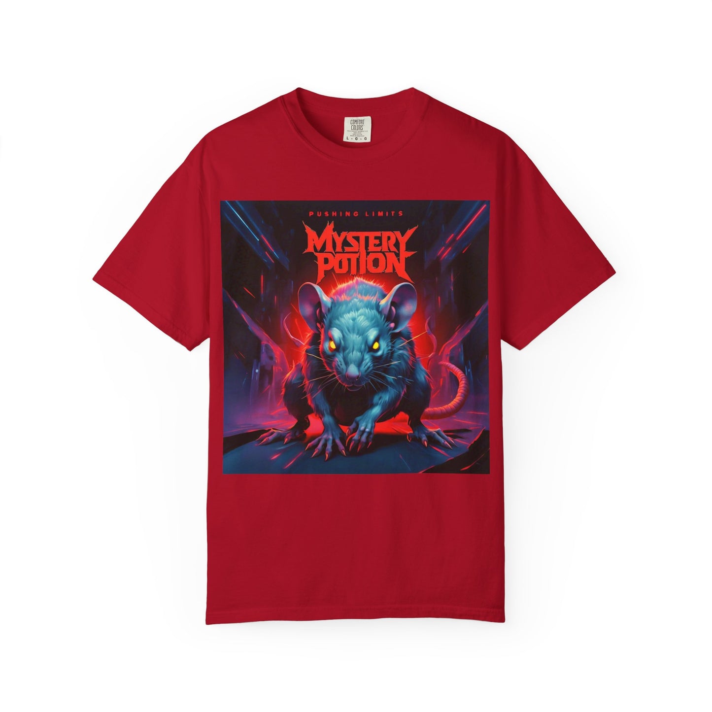 Pushing Limits by Mystery Potion T-Shirt, Unisex Graphic Tee, Unique Gift, Cool Casual Wear, Event Shirt, Fun Fashion Statement