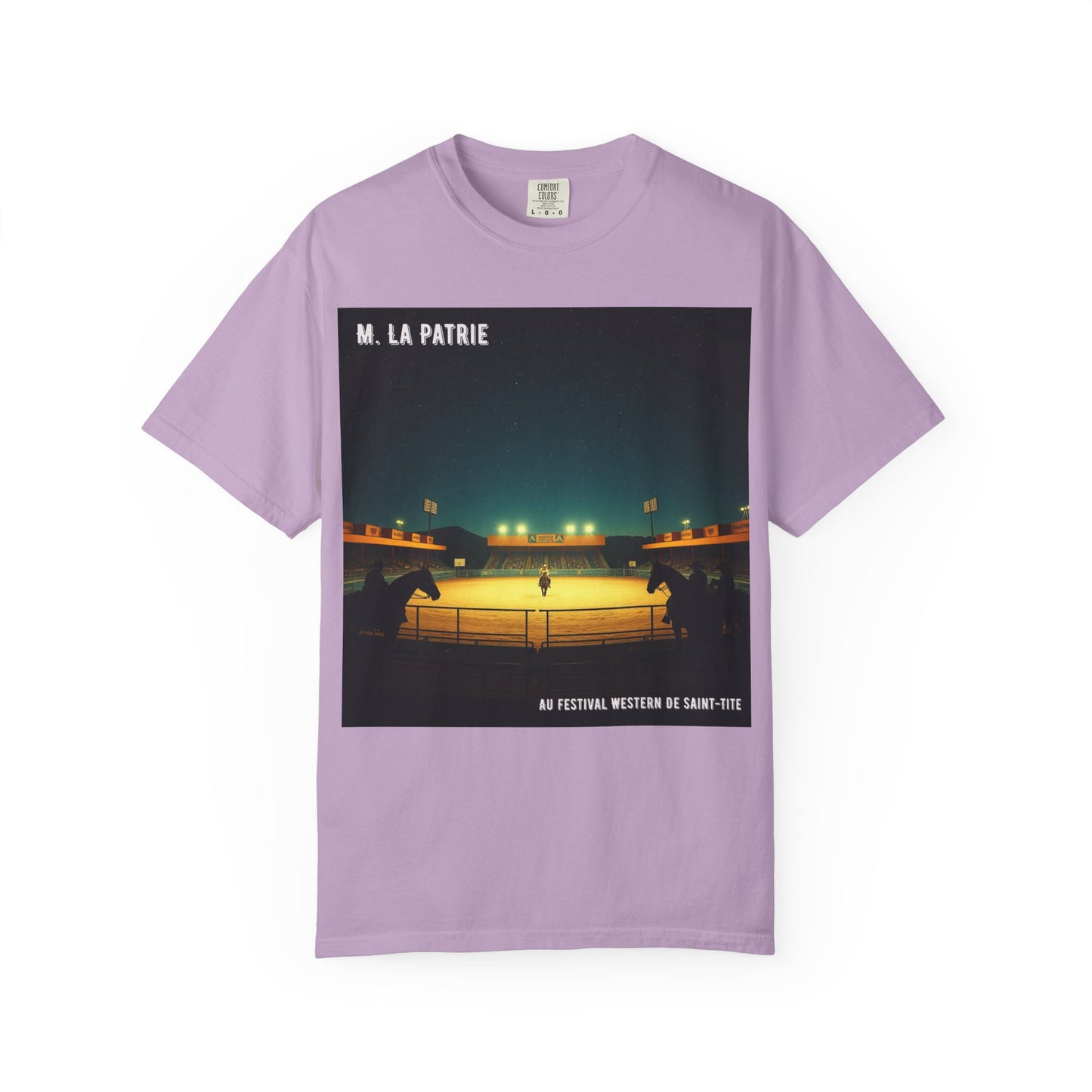 Retro Festival Western de Saint-Tite T-Shirt, Graphic Tee, Music Lovers Shirt, Unisex Cotton Tee, Vintage Concert Country Apparel, Rodeo Festival Outfit