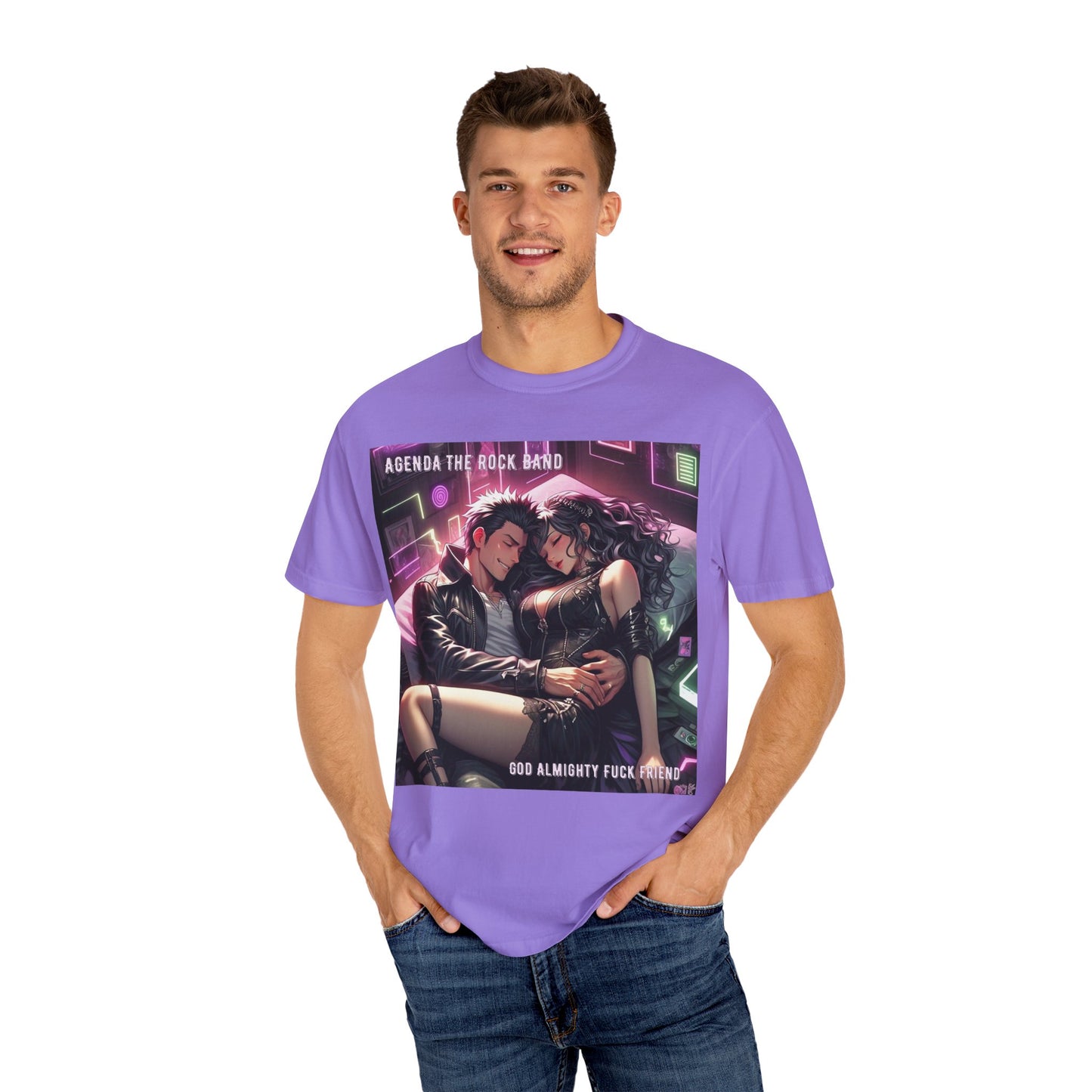 Rock Band Explicit Graphic T-Shirt, Vintage Music Tee, Unisex Kurt Cobain Shirt, Retro Style Apparel, Perfect for Concerts or Gifting