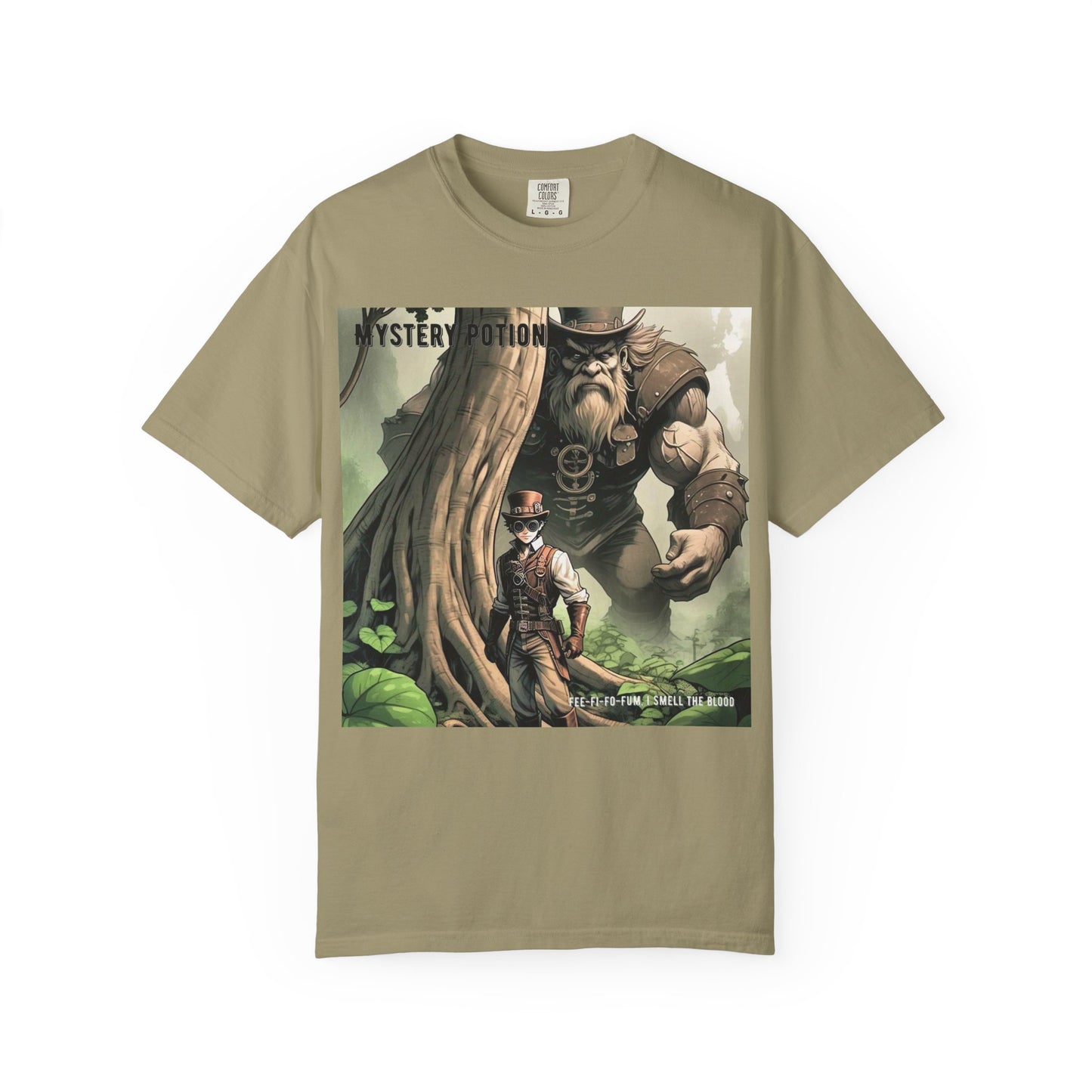 Mystery Potion Adventure T-Shirt, Fantasy Shirt, Unisex Graphic Tee, Gamer Gift, Nature Lover Gift, Cool T-Shirt for Events