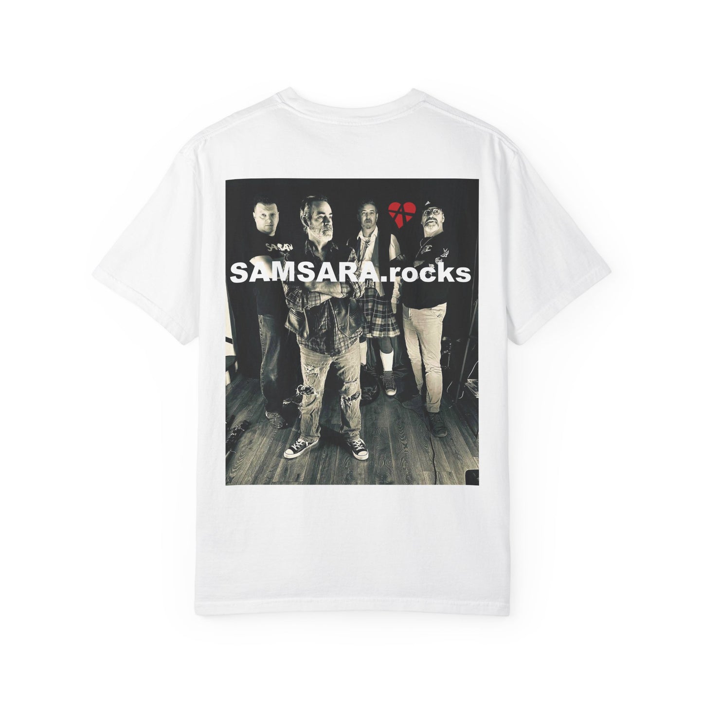 Samsara Rocks Unisex Music Graphic T-Shirt, Cool Band Tee, Vintage Concert Style, Perfect Gift for Music Lovers, Rock Festival Wear