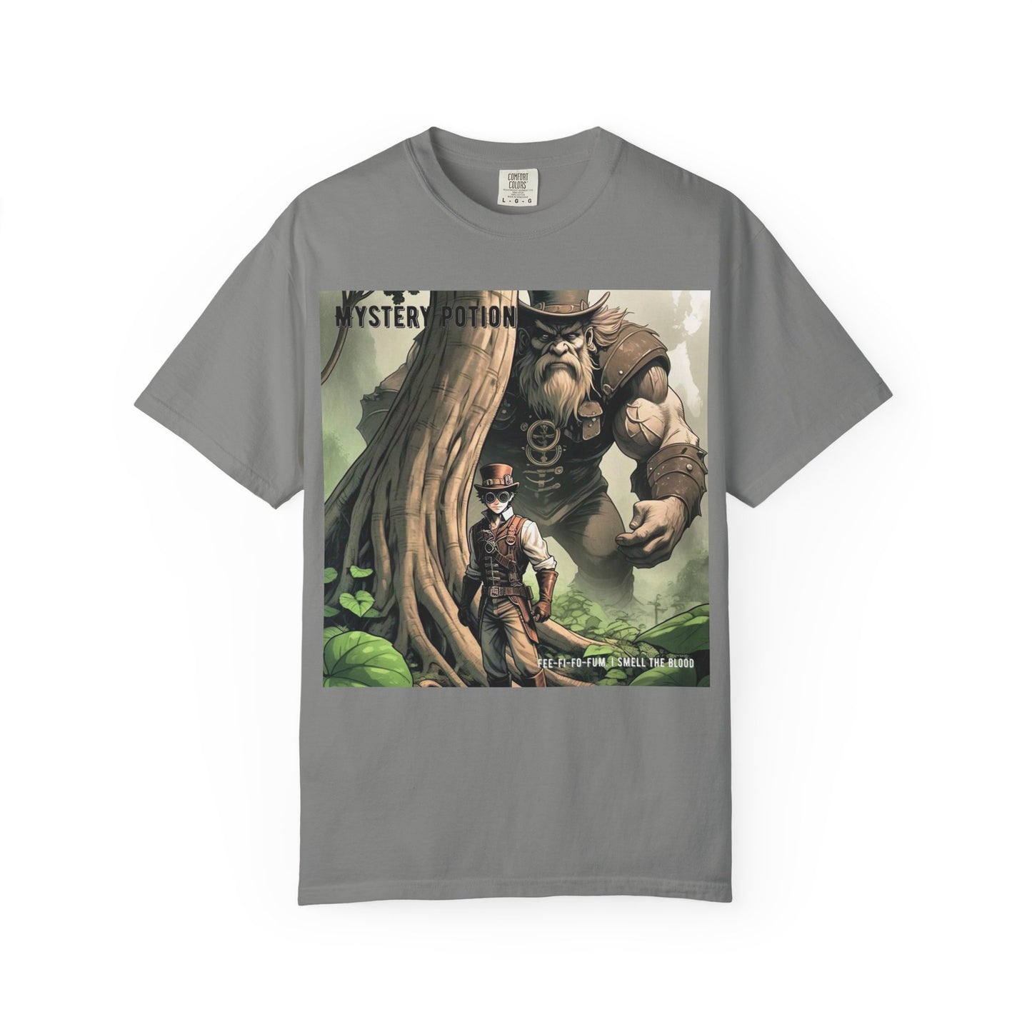 Mystery Potion Adventure T-Shirt, Fantasy Shirt, Unisex Graphic Tee, Gamer Gift, Nature Lover Gift, Cool T-Shirt for Events
