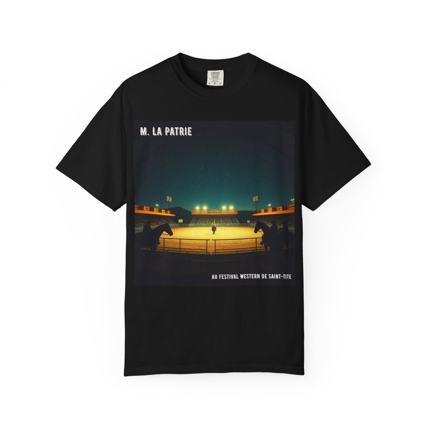 Retro Festival Western de Saint-Tite T-Shirt, Graphic Tee, Music Lovers Shirt, Unisex Cotton Tee, Vintage Concert Country Apparel, Rodeo Festival Outfit