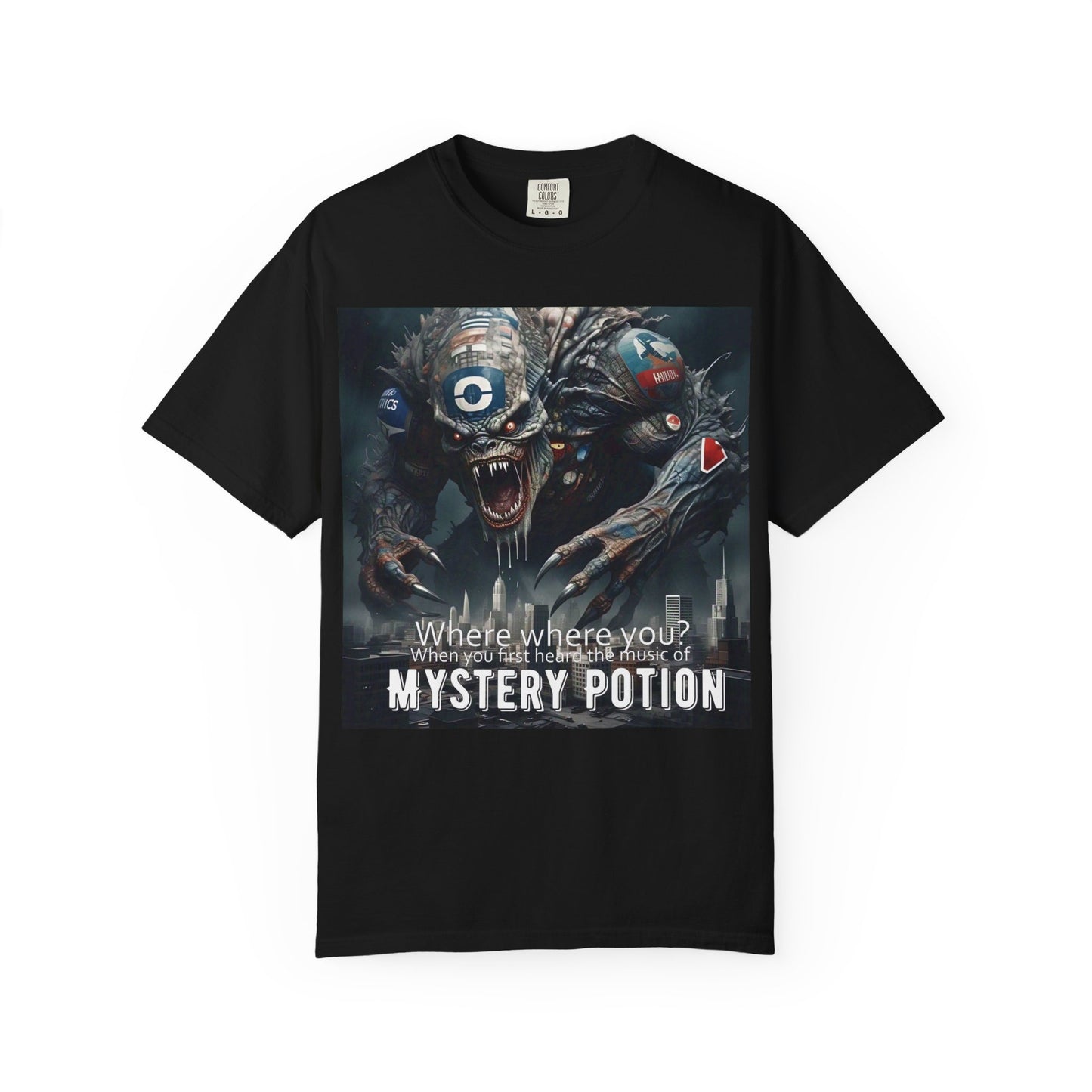'Where were You When You First Heard Mystery Potion?' Unisex T-shirt - Spooky Graphic Tee for Halloween, Unisex Gift, Casual Wear, Festival Apparel