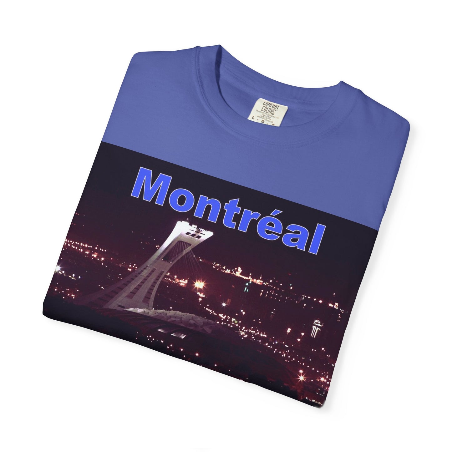 Montreal Night Skyline Unisex T-Shirt, City Love Tee, Travel Shirt, Gift for Her, Vintage Graphic Top