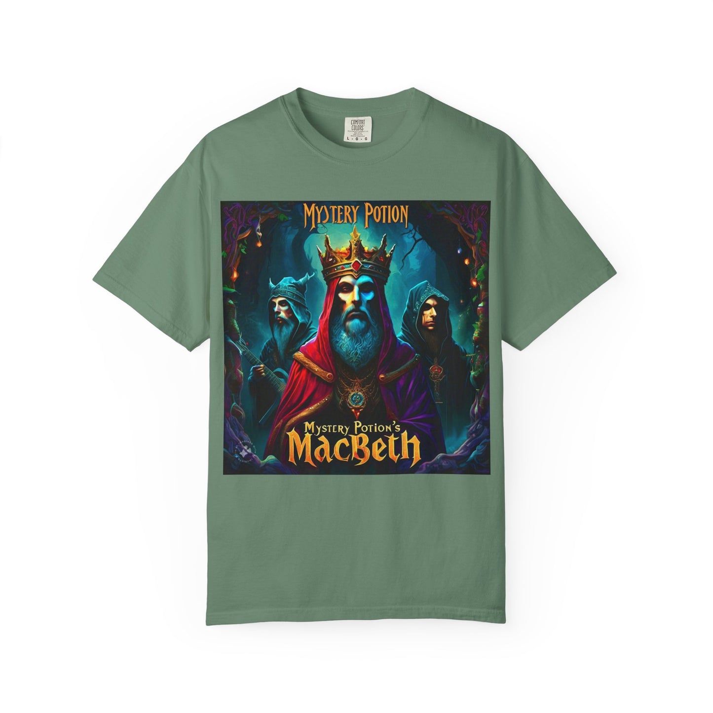 Mystery Potion Macbeth Shirt | Unisex T-Shirt for Fans, Halloween Costume, Literary Gifts, Theatre Lovers
