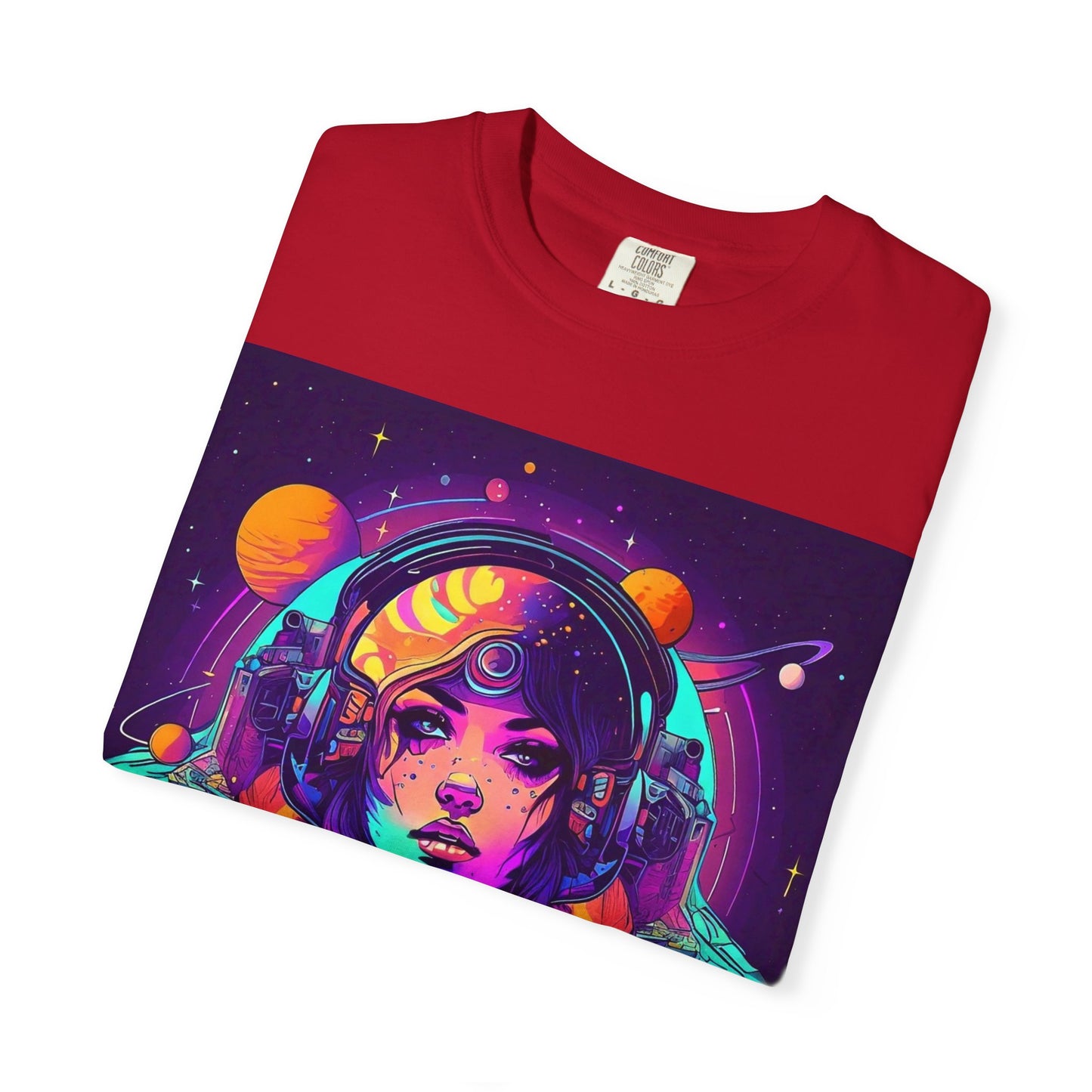 Astraluxe Unisex T-Shirt, Space Theme Tee, Gifts for Sci-Fi Lovers, Cosplay Costume, Festival Wear, Vintage Graphic Top