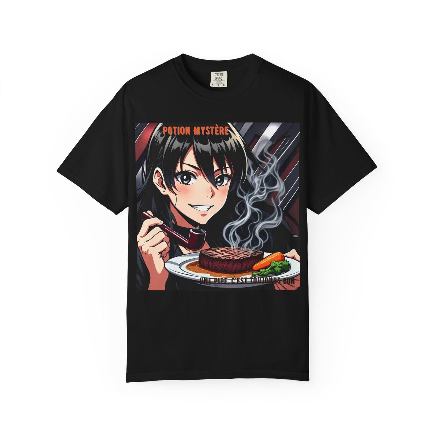 Mystical Culinary Unisex T-shirt - Ideal for Anime Fans, Food Lovers, Casual Wear, Gift for Foodies, Unique Graphic Tee
