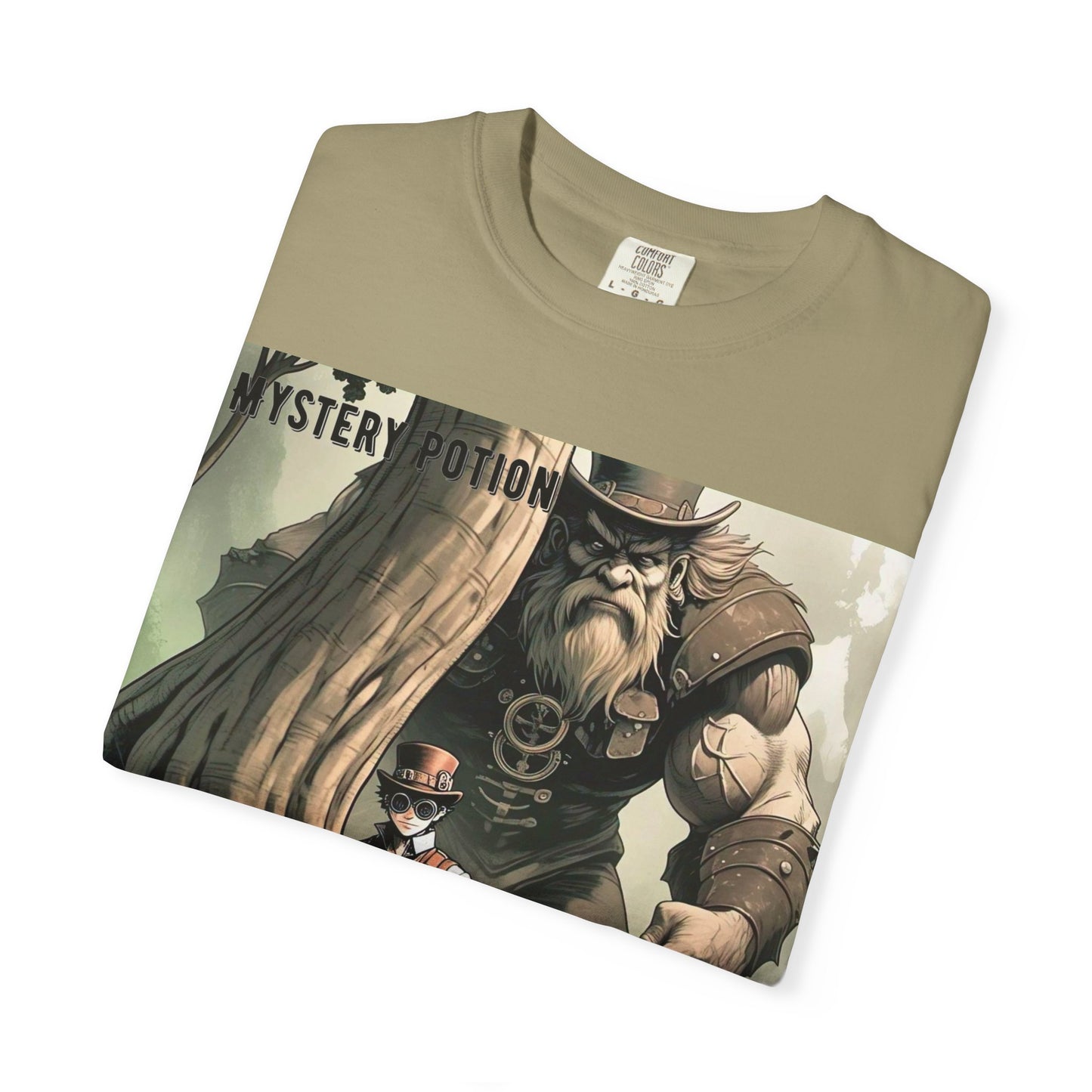 Mystery Potion Adventure T-Shirt, Fantasy Shirt, Unisex Graphic Tee, Gamer Gift, Nature Lover Gift, Cool T-Shirt for Events