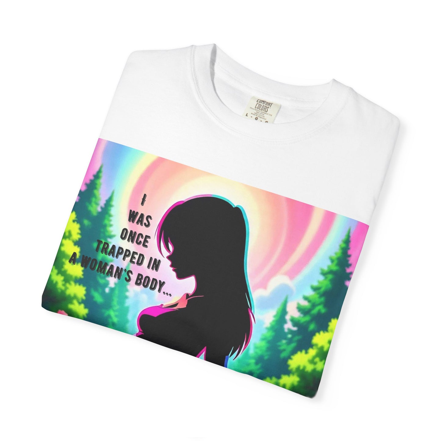Maternity T-Shirt: I Was Once Trapped in Mom's Body, Pregnancy Gift, Baby Shower Shirt, Unisex Tee for Moms, Expecting Mothers