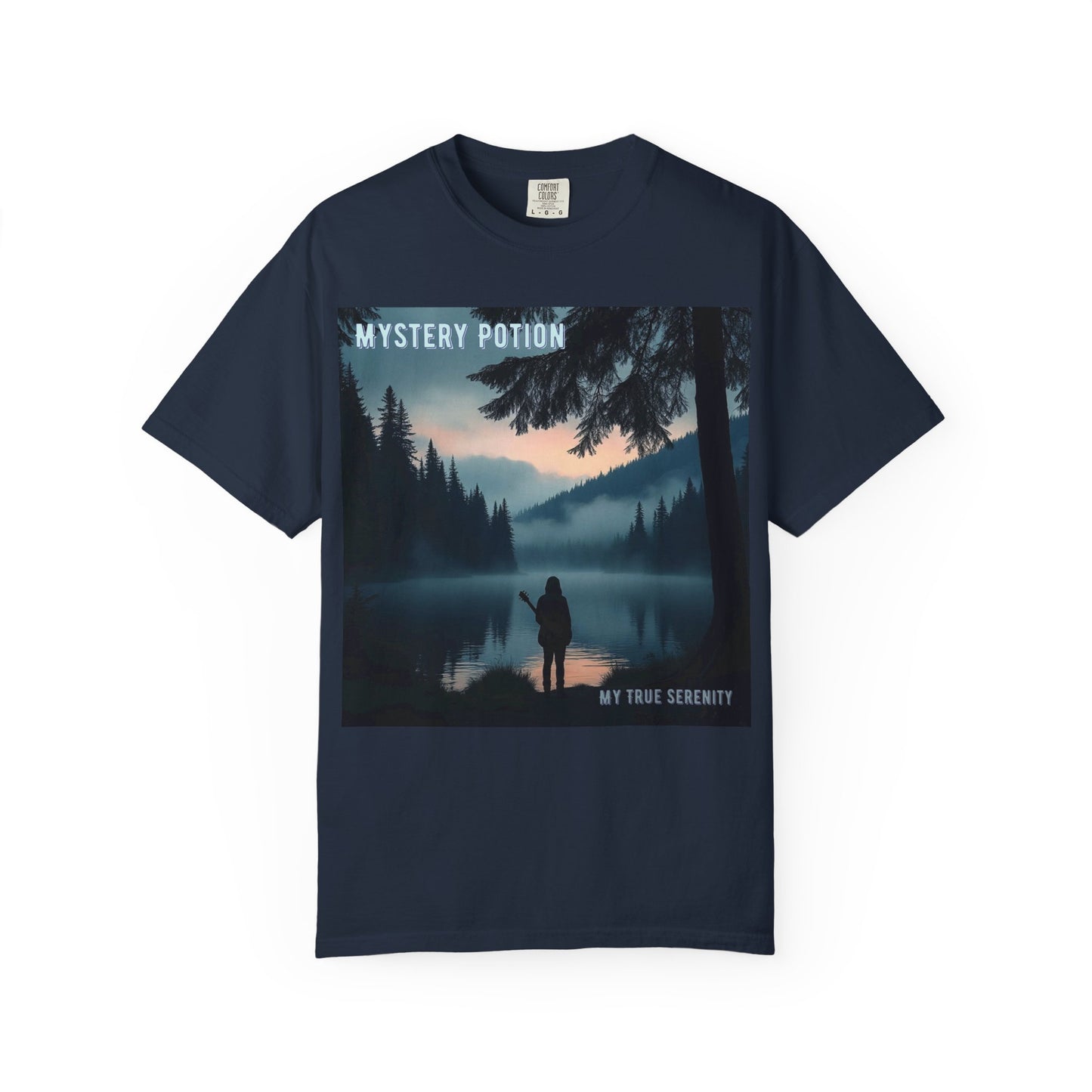 'My True Serenity' by Mystery Potion Unisex T-Shirt | Nature Lover Gift, Outdoor Adventure Tee, Casual Everyday Wear, Unique Graphic Shirt, Cozy and Stylish