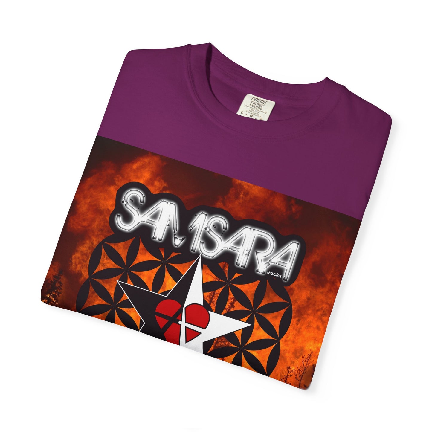 'Permanent Damage' by Samsara, Bold Graphic T-Shirt, Music Festival Gear, Unisex Casual Tee, Unique Gift for Friends, Statement Apparel, Concert Outfit