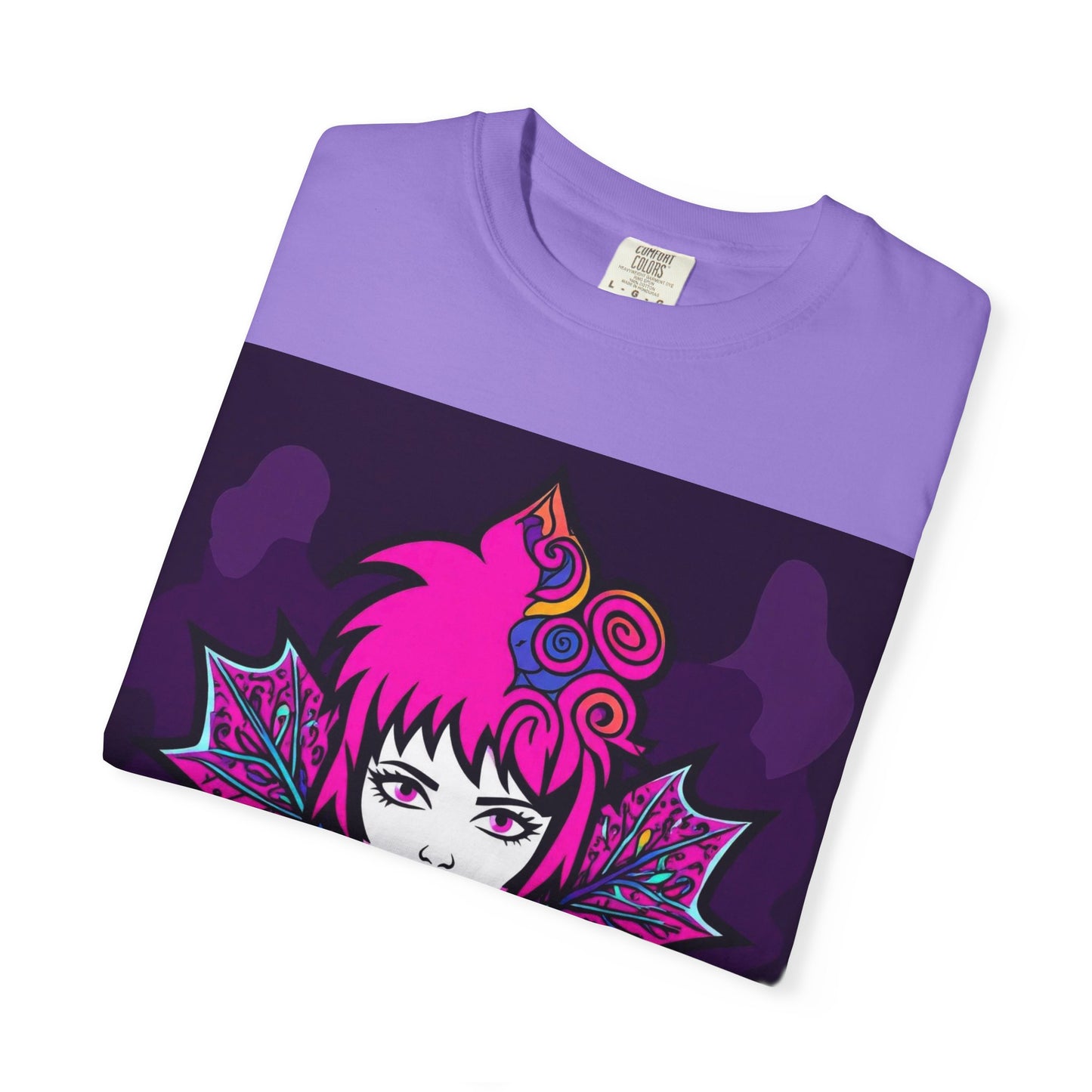 Emily The Maple Leaf Vibrant Graphic Tee: Retro Pop Art T-Shirt, Unique Gift, Casual Wear, Festival Fashion, Fun Style, Unisex Apparel