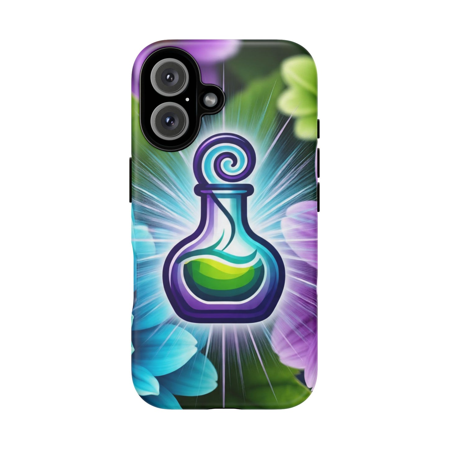 Vibrant Potion Phone Case, Tough Cases for Gamers, Colorful Cell Phone Cover, Unique Gift for Friends, Magical Phone Accessories
