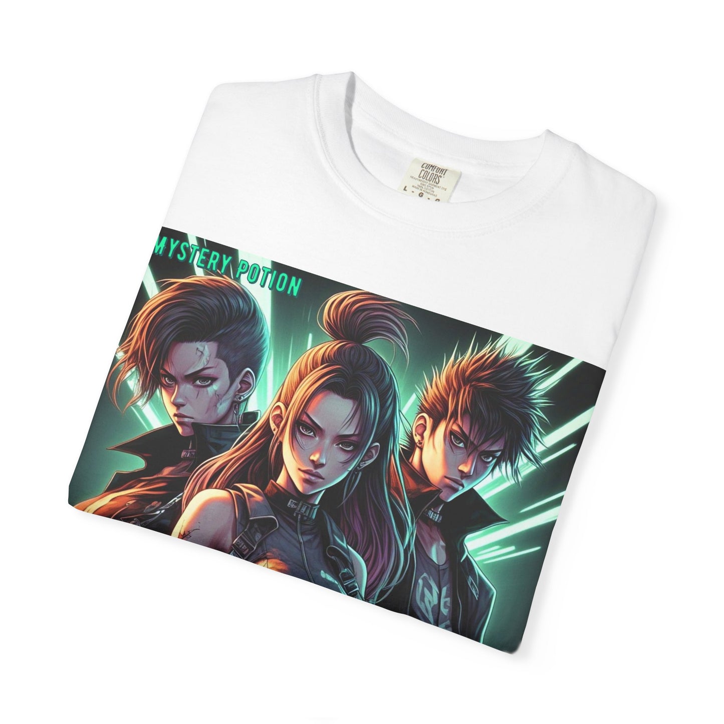 'Who's Got Some Balls Here?' by Mystery Potion, Unisex Graphic Tee, Trendy Gamer T-shirt, Anime Inspired Shirt, Gift for Him/Her, Casual Fashion