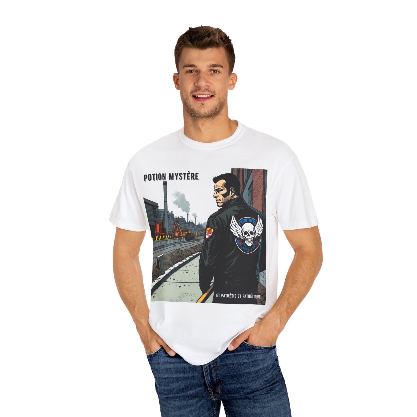 'Et Pathétie et Pathétique' par Potion Mystère, Vintage Graphic T-Shirt - Casual Wear, Birthday Gift, Festival Outfits, Unisex Style, Statement Tee, Unique Design