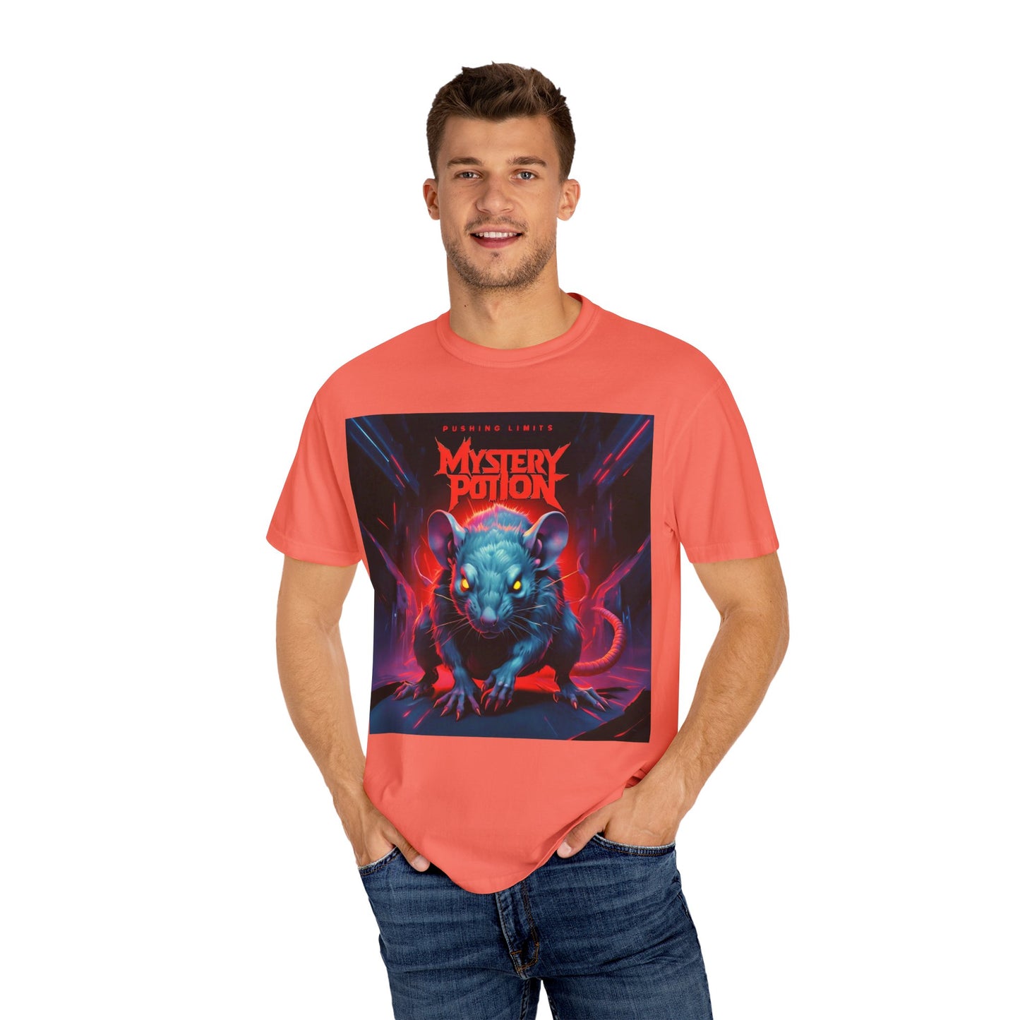 Pushing Limits by Mystery Potion T-Shirt, Unisex Graphic Tee, Unique Gift, Cool Casual Wear, Event Shirt, Fun Fashion Statement