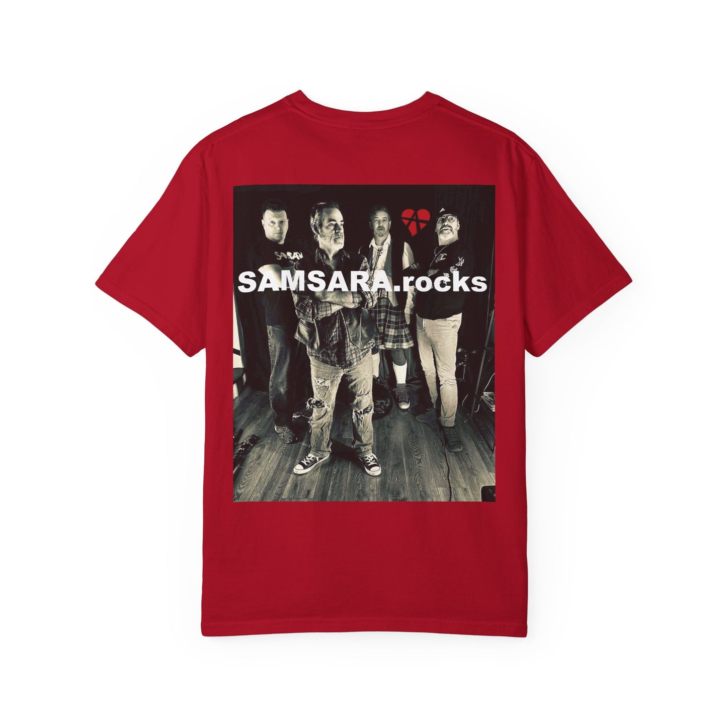 Samsara Rocks Unisex Music Graphic T-Shirt, Cool Band Tee, Vintage Concert Style, Perfect Gift for Music Lovers, Rock Festival Wear