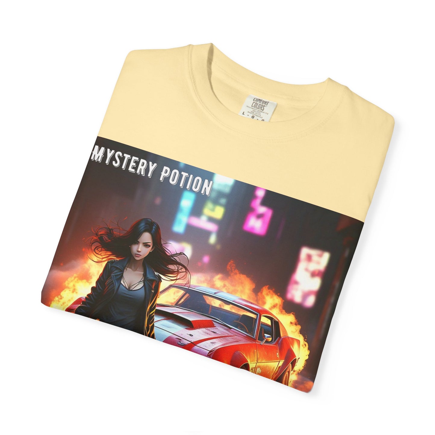 Mystery Potion Graphic Tee, Unisex Cool T-Shirt, Casual Wear, Gift for Gamers, Summer Festival Top