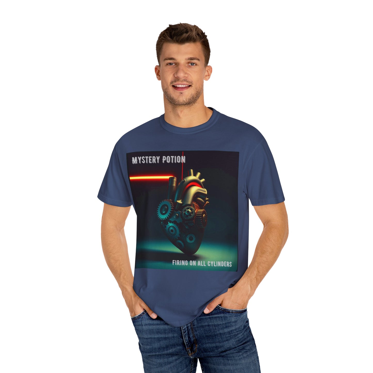 Mystery Potion Graphic T-shirt | Unisex Tee for Music Lovers, Gift for Friends, Casual Wear, Birthday Present, Unique Design