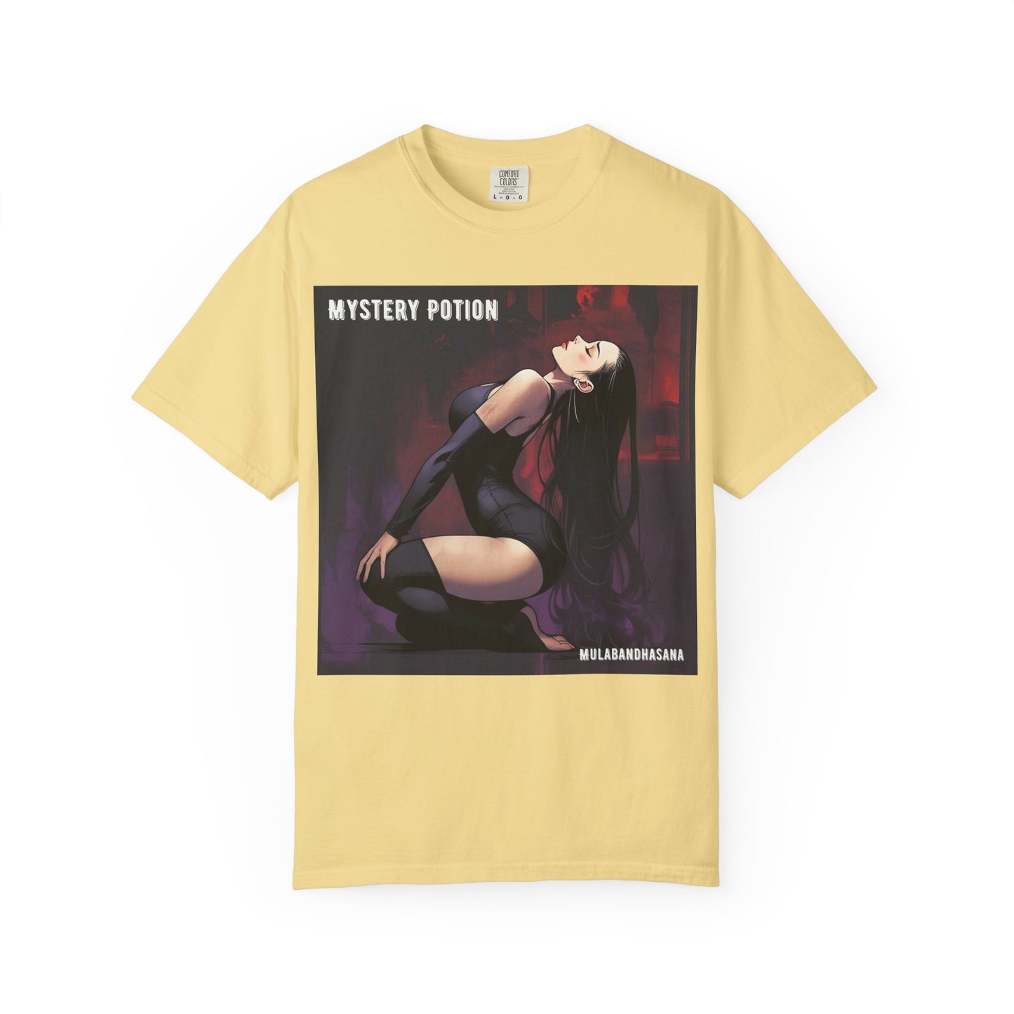 Mystical Mystery Potion Unisex T-Shirt, Yoga Graphic Tee, Unique Gift, Halloween Apparel, Vintage Style, Casual Wear
