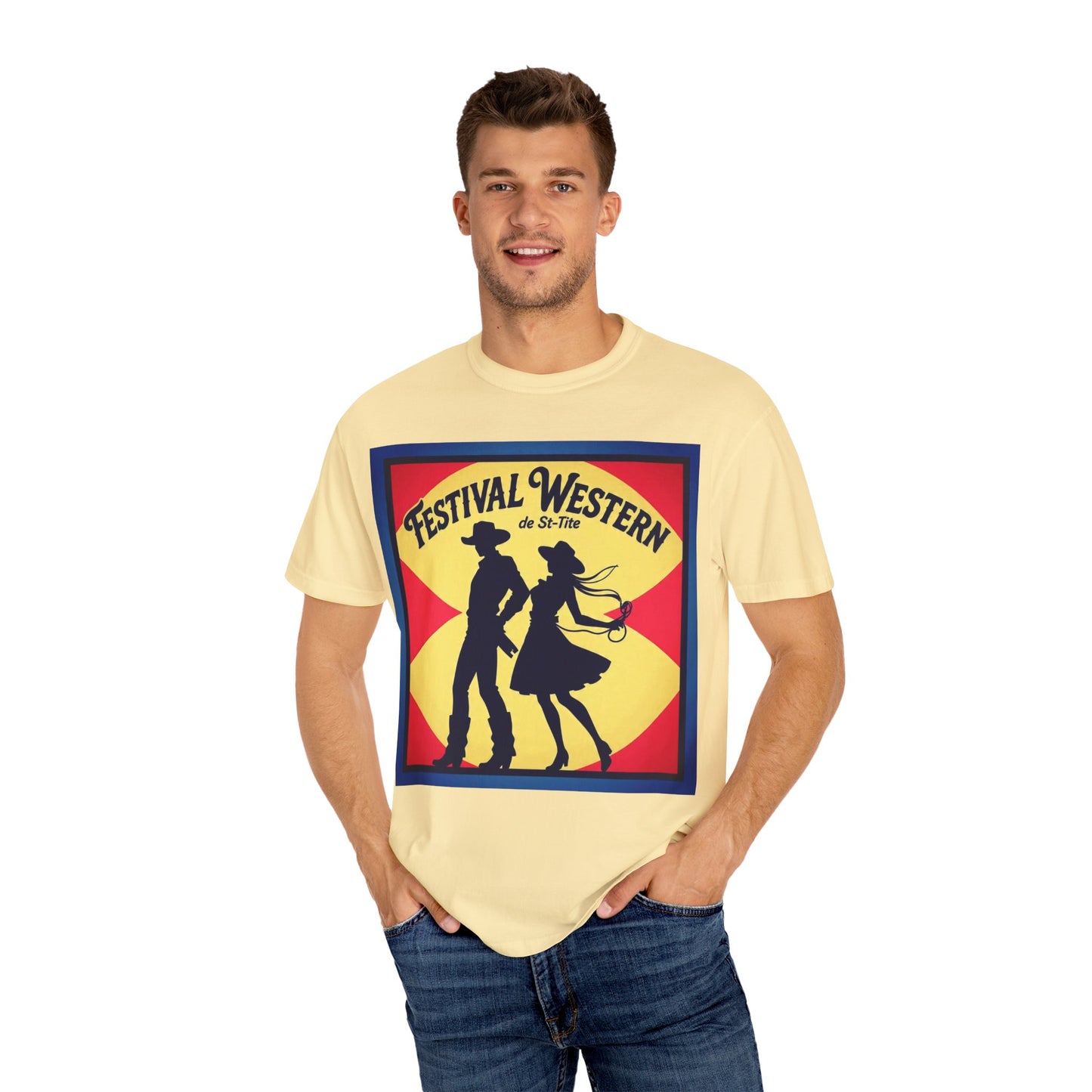 St-Tite Western Festival T-Shirt, Unisex Graphic Tee, Country Music Shirt, Bohemian Style Outfit, Gift for Dance Festival Lovers
