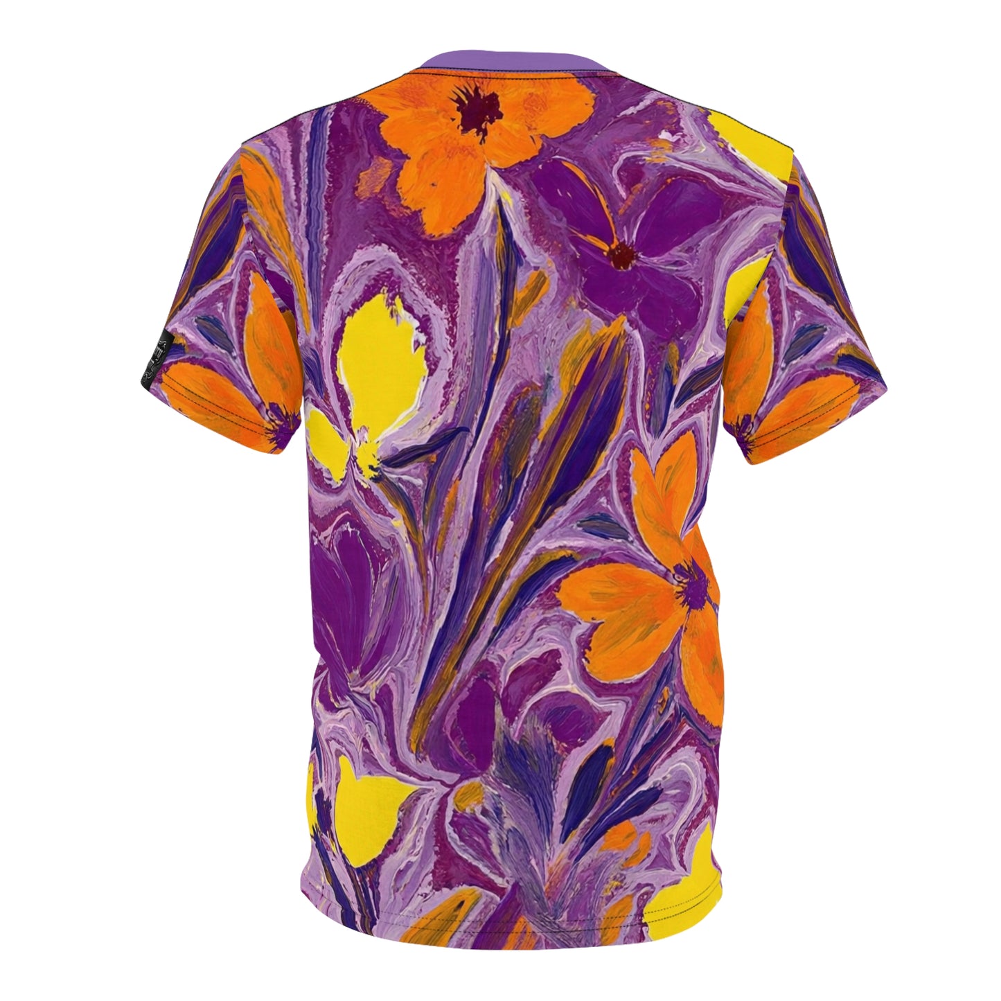 Floral Art Unisex Tee, Vibrant Colorful Shirt, AOP T-Shirt, Summer Fashion, Gift for Her, Casual Wear