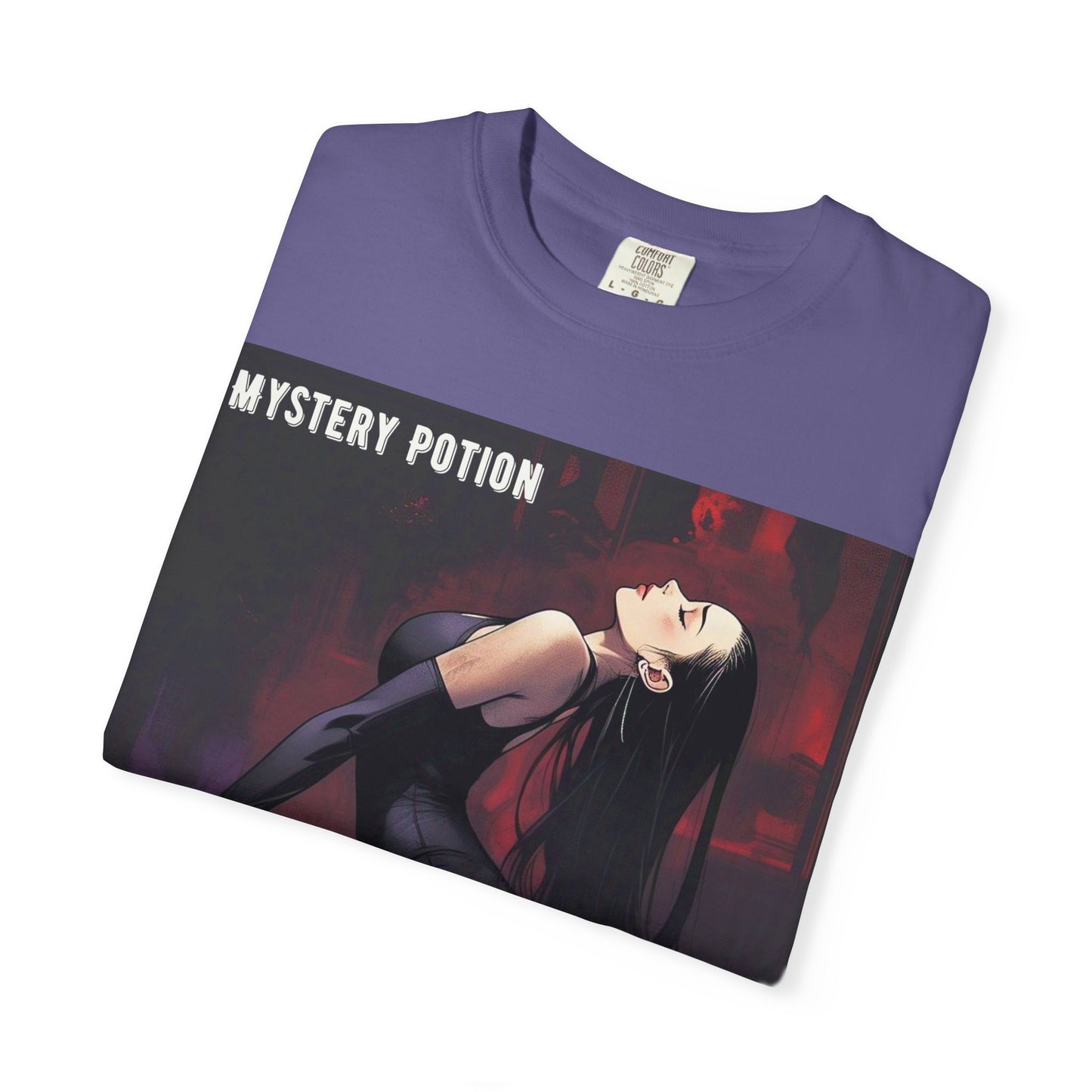 Mystical Mystery Potion Unisex T-Shirt, Yoga Graphic Tee, Unique Gift, Halloween Apparel, Vintage Style, Casual Wear