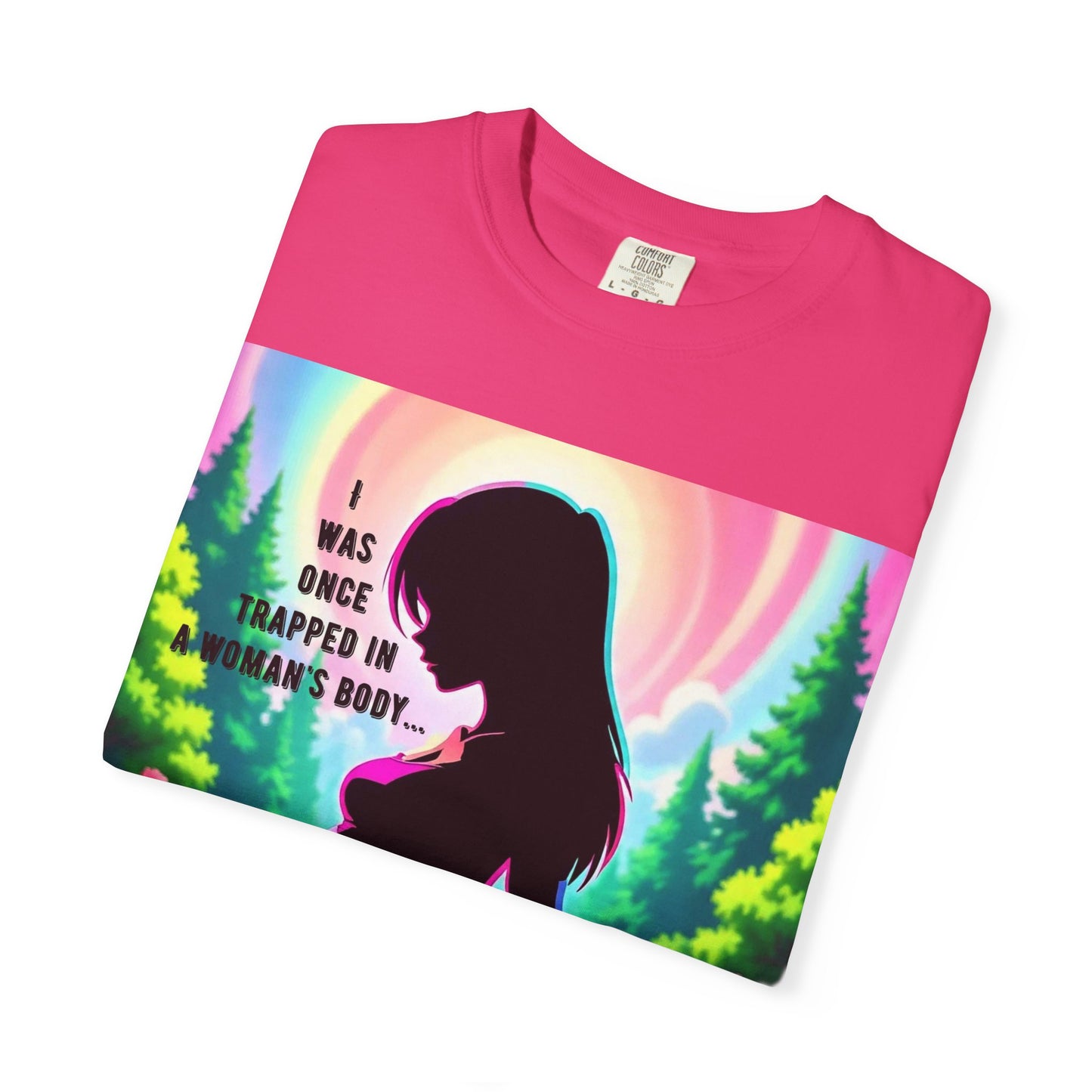 Maternity T-Shirt: I Was Once Trapped in Mom's Body, Pregnancy Gift, Baby Shower Shirt, Unisex Tee for Moms, Expecting Mothers