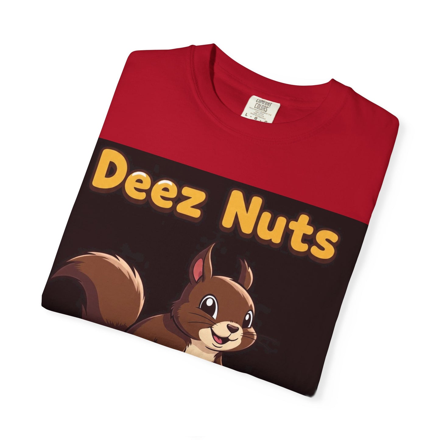 Funny Squirrel T-Shirt, Humor Tee for Friends, Gift for Nut Lovers, Quirky Apparel for Casual Outings, Perfect for Birthdays