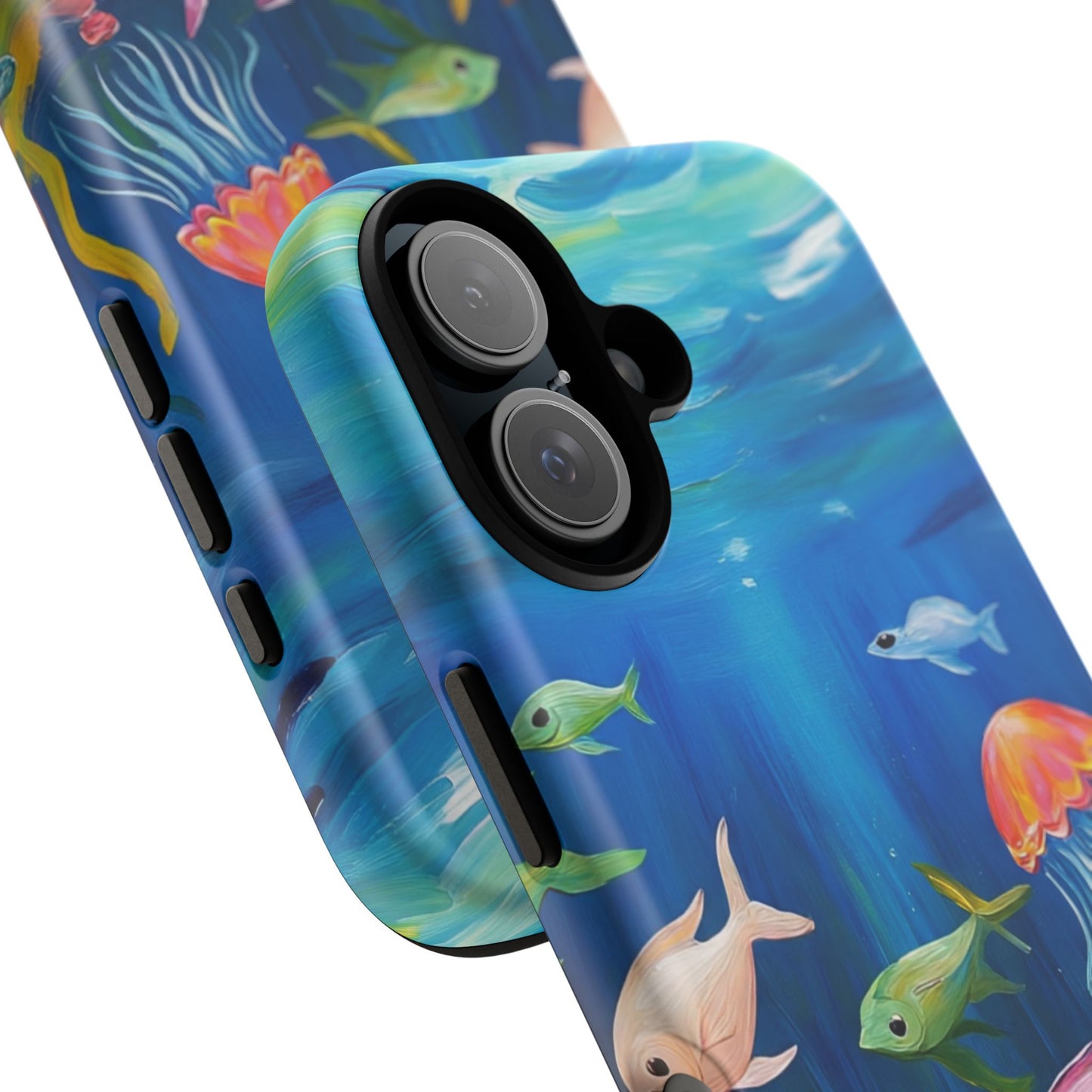 Vibrant Ocean-Inspired Phone Case, Waterproof Phone Cover, Unique Gift for Ocean Lovers, Coastal Decor, Nature-Inspired Accessory