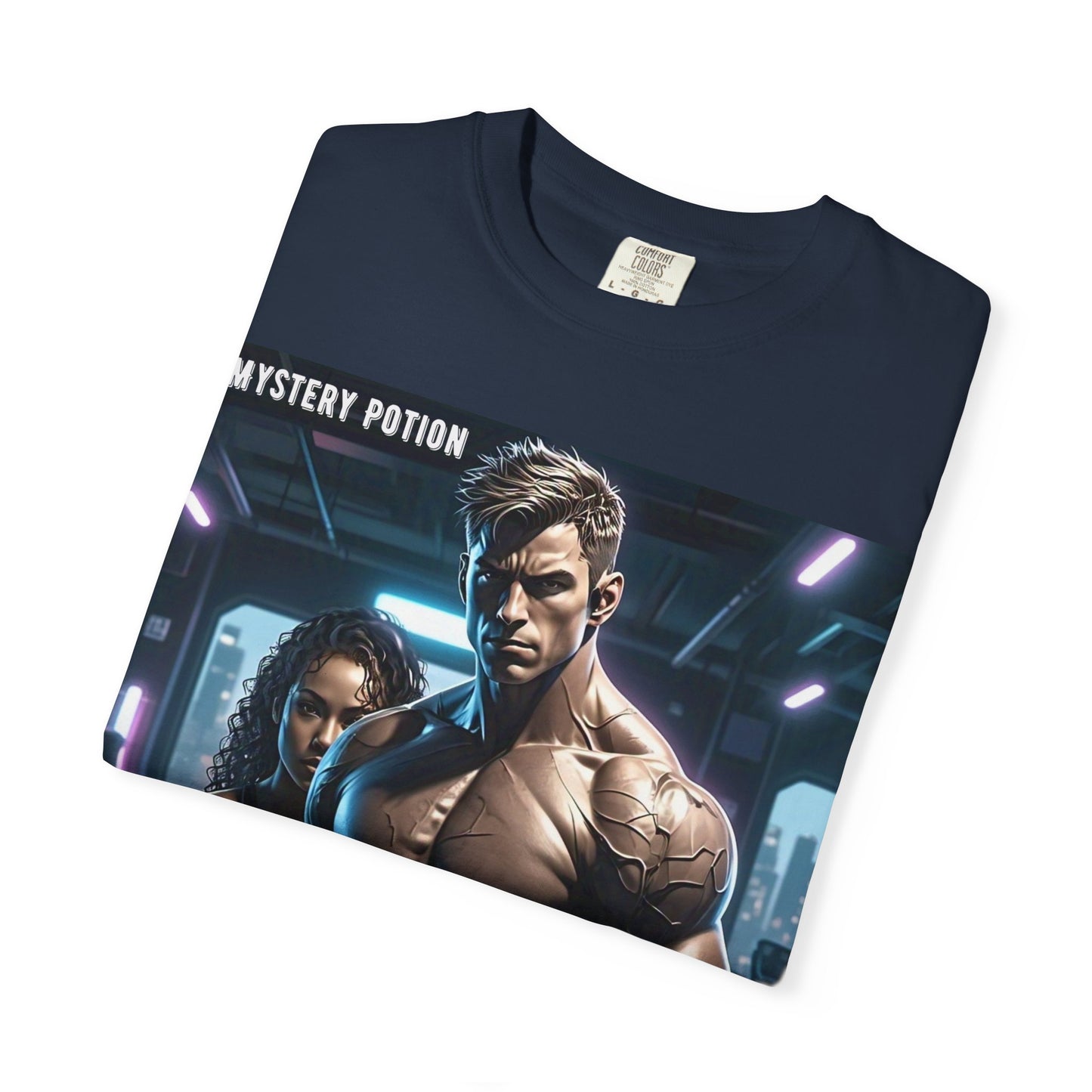 Mystery Potion Graphic T-Shirt - Unisex Casual Wear, Fitness Gift, Trendy Tee, Gamer Apparel, Everyday Style