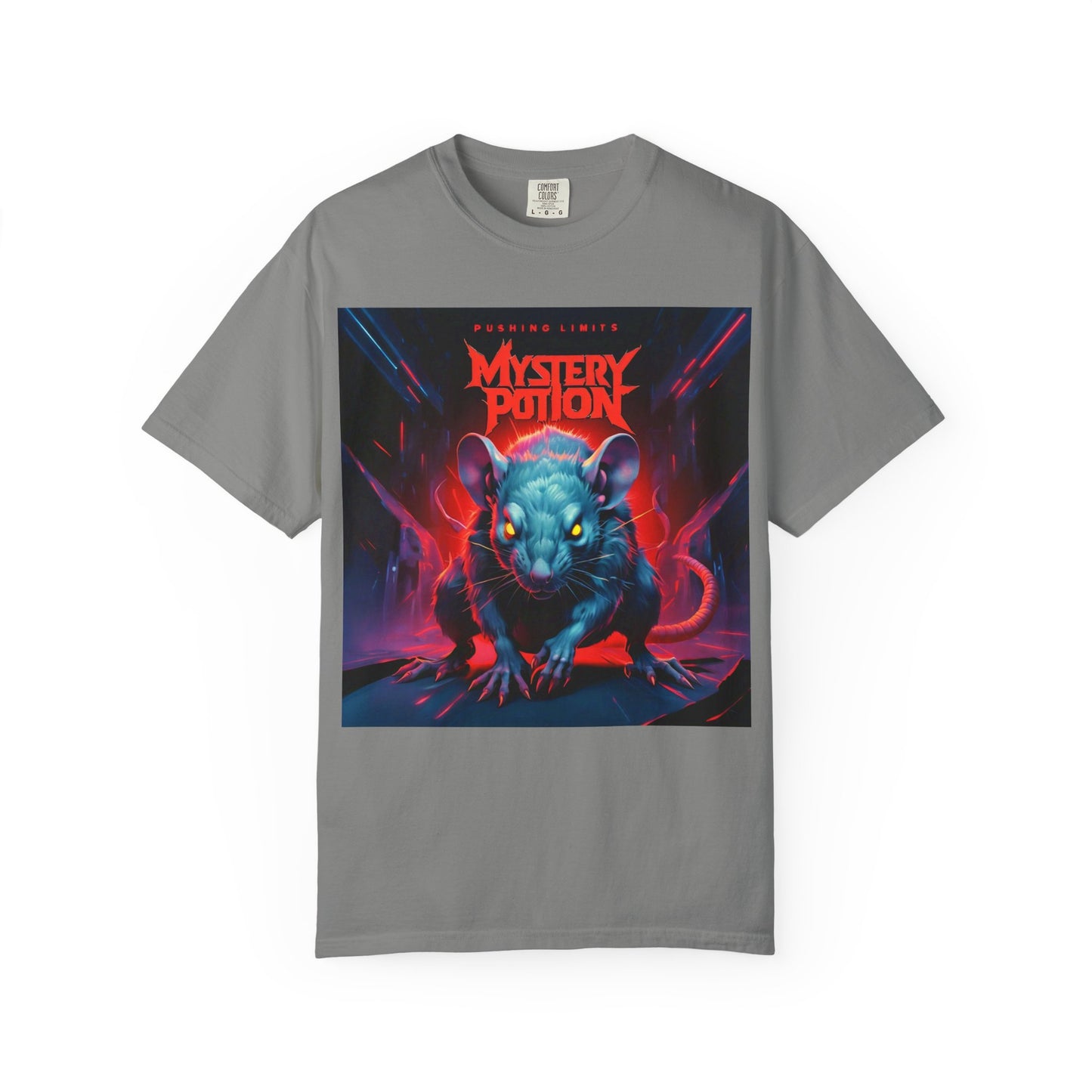 Pushing Limits by Mystery Potion T-Shirt, Unisex Graphic Tee, Unique Gift, Cool Casual Wear, Event Shirt, Fun Fashion Statement