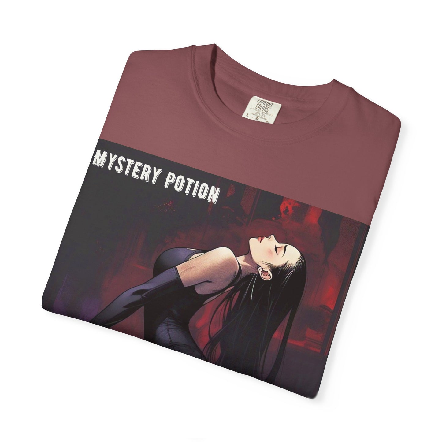 Mystical Mystery Potion Unisex T-Shirt, Yoga Graphic Tee, Unique Gift, Halloween Apparel, Vintage Style, Casual Wear