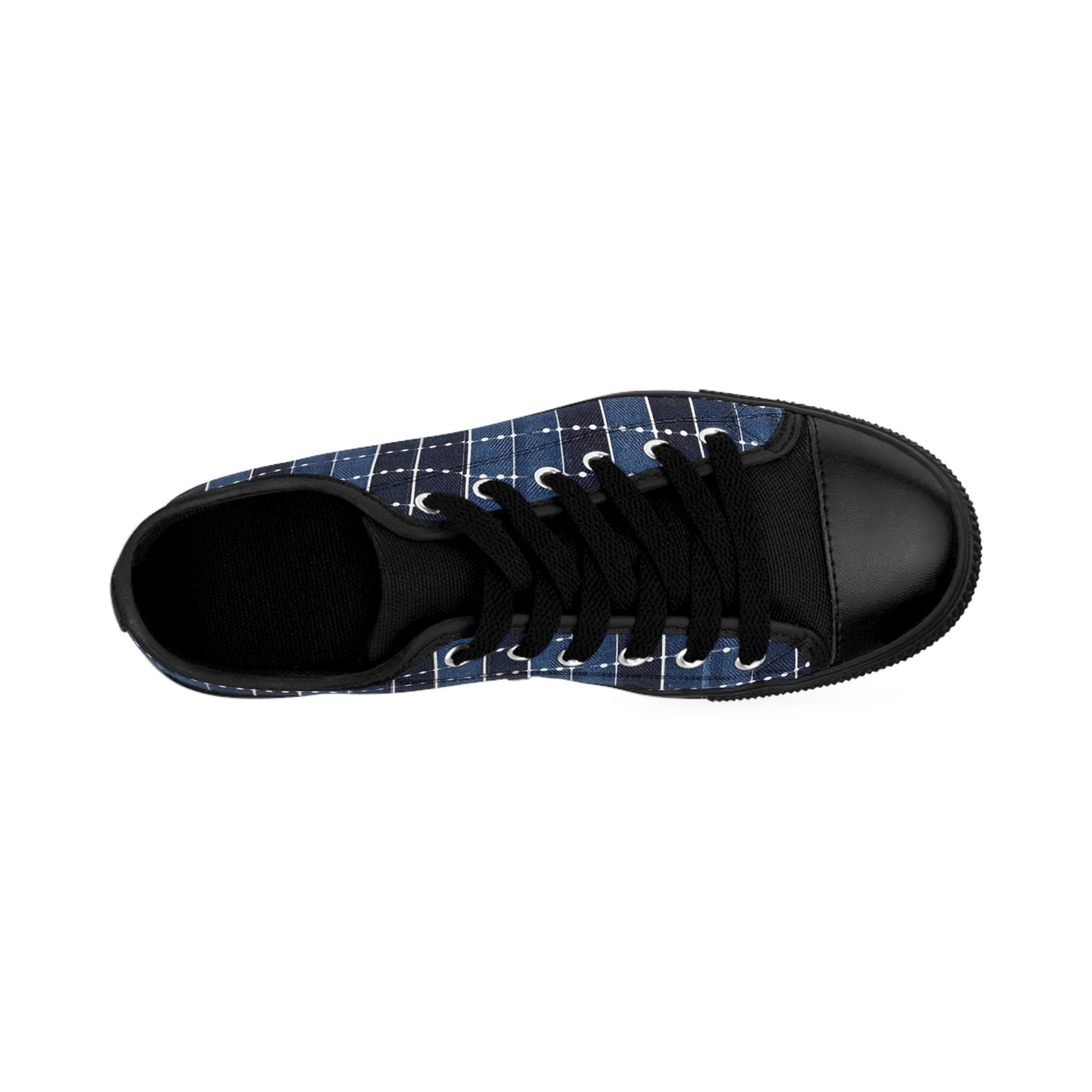 Stylish Plaid and Polka dot Men's Sneakers | Top Deluxe Style Casual Footwear, Trendy Kicks, Everyday Wear, Fashion Sneakers, Gift for Him