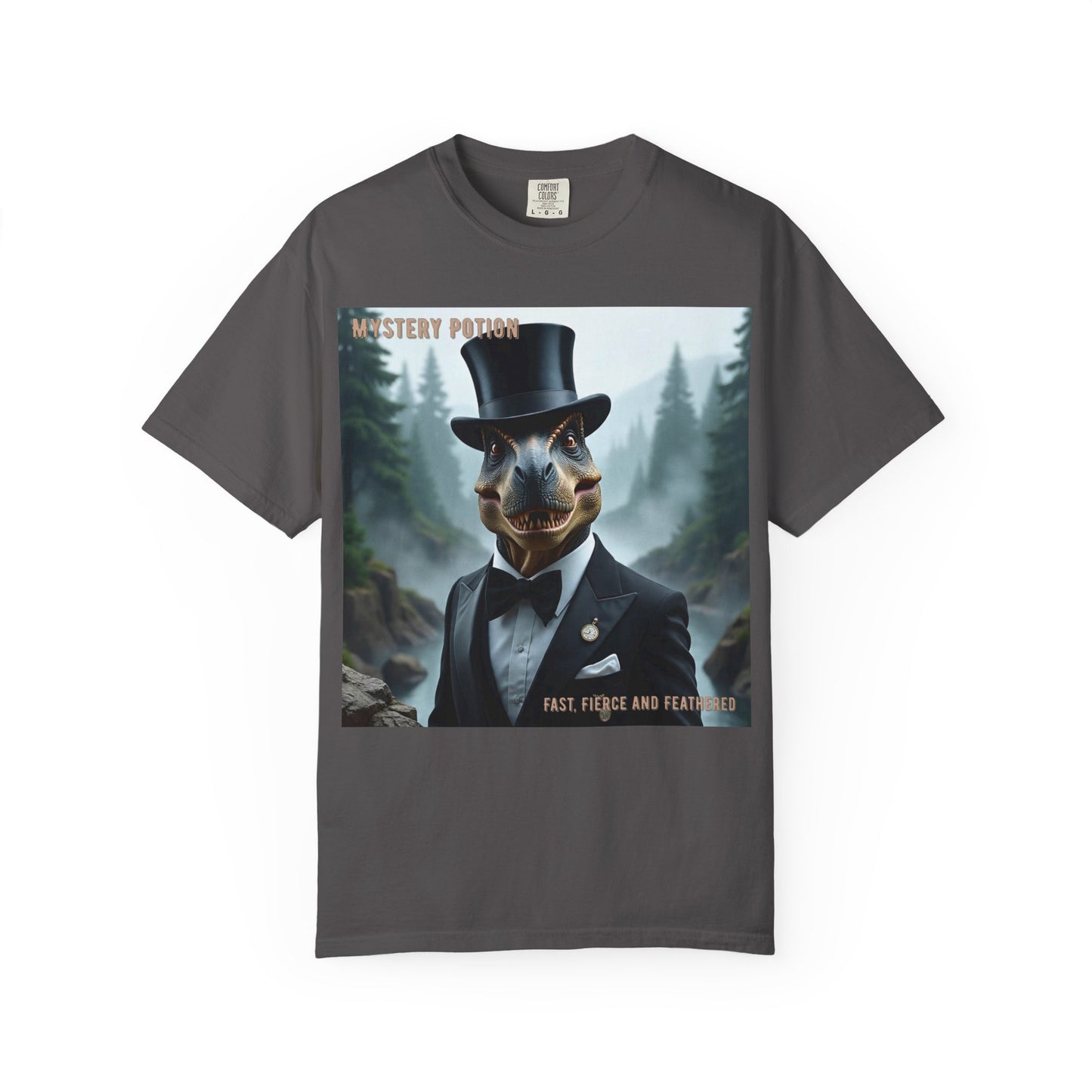 Mystery Potion T-shirt, Quirky Animal Graphic Tee, Fun Gift for Nature Lovers, Unique Fashion Statement, Casual Wear, Unisex Graphic Tee