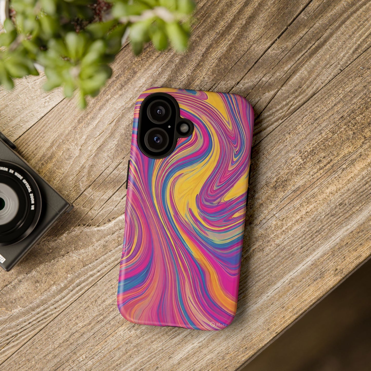 Colorful Phone Case | Tough Cases | Trendy, Abstract Art, Vibrant Protection, Gift for Her, Accessories