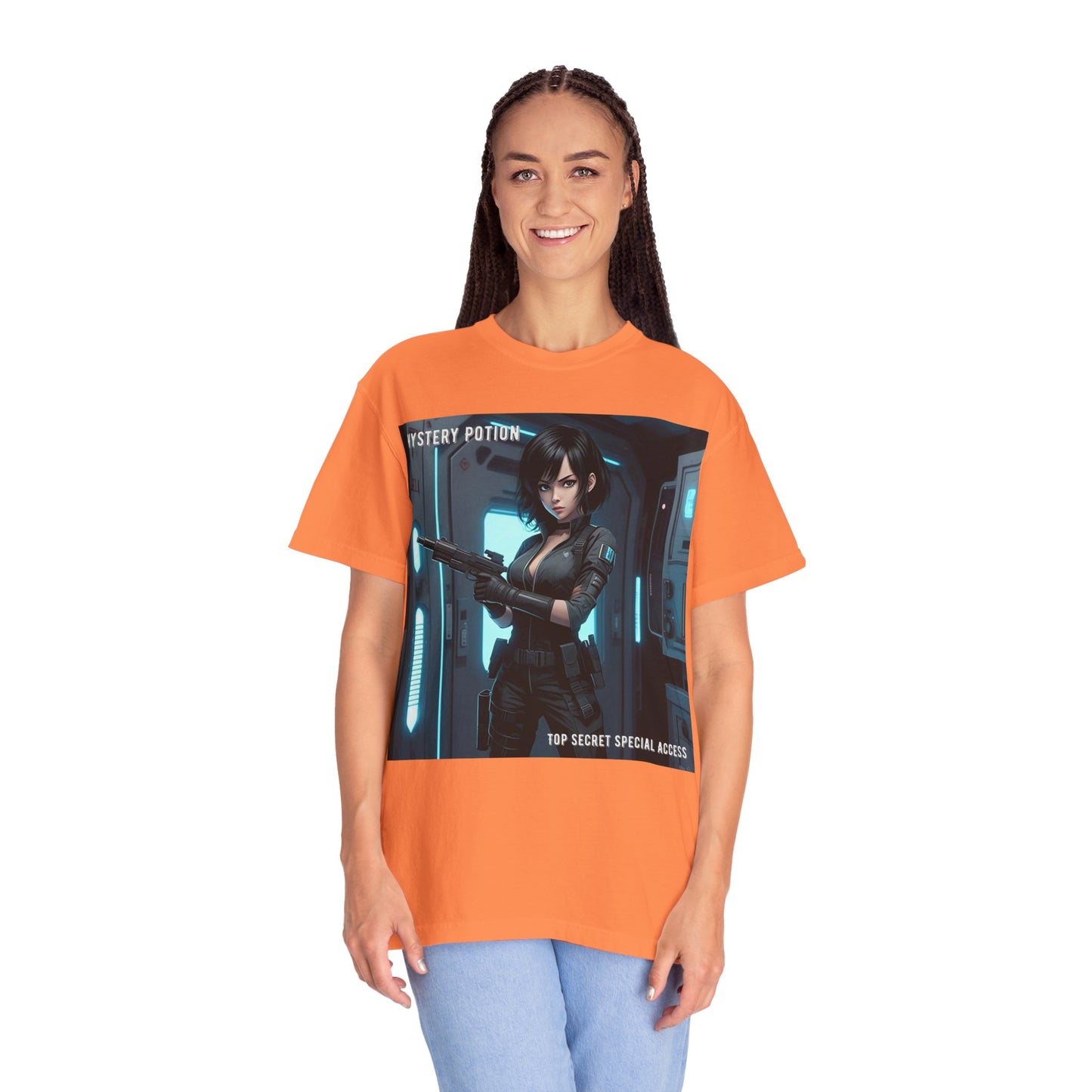 Mystery Potion Graphic Tee, Gamer T-Shirt, Unisex Clothing, Casual Wear, Birthday Gift, Top Secret Access Shirt
