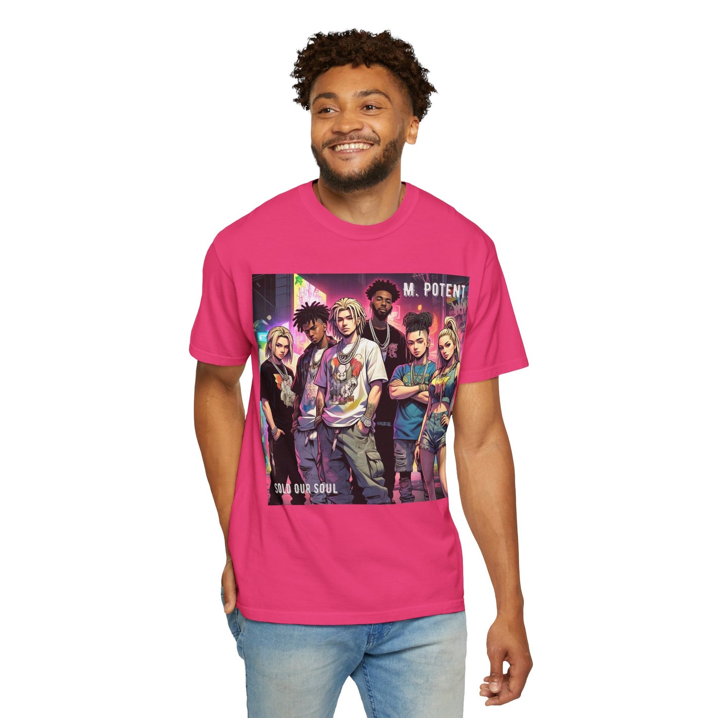 'Sold Our Soul' by M. Potent, Hip Hop Graphic Tee, Streetwear T-Shirt, Unisex Casual Tee, Music-Inspired Shirt, Gifts for Music Lovers, Trendy Fashion Top