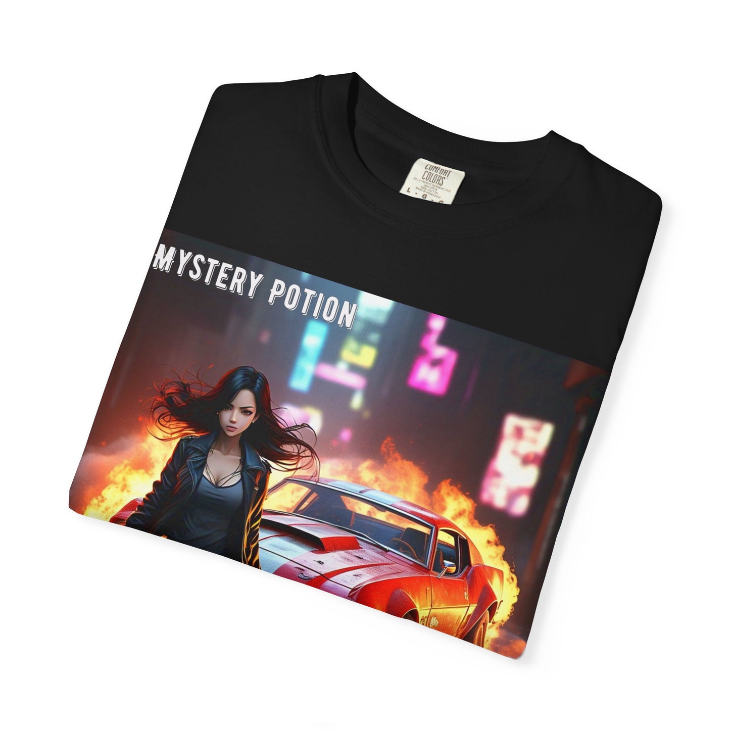 Mystery Potion Graphic Tee, Unisex Cool T-Shirt, Casual Wear, Gift for Gamers, Summer Festival Top