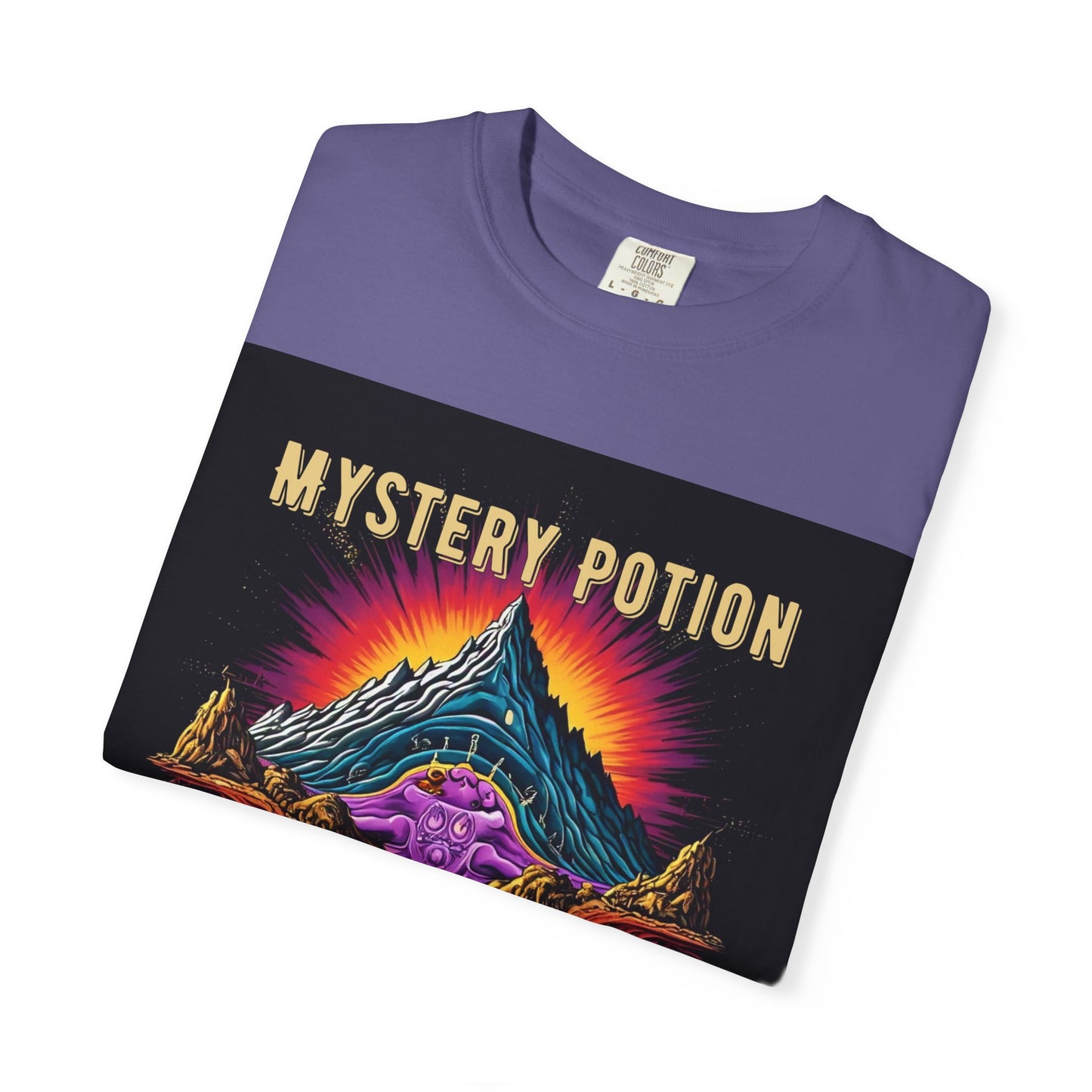 Mystical Graphic T-Shirt, "Nothing New Under The Sun" Vintage Aura Tee, Unisex Casual Wear, Unique Gift for Nature Lovers, Festival Essentials, Eco-Friendly Fashion