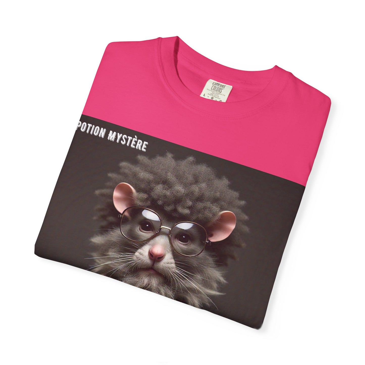 Doc Mailloux by Potion Mystère, Rat Graphic T-Shirt, Unisex Funny Tee, Gift for Animal Lovers, Unique Vintage Style Clothing, Statement Tee for Parties