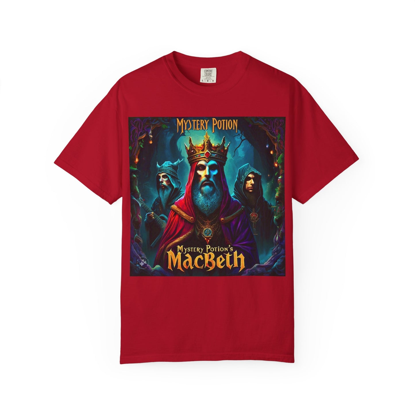 Mystery Potion Macbeth Shirt | Unisex T-Shirt for Fans, Halloween Costume, Literary Gifts, Theatre Lovers