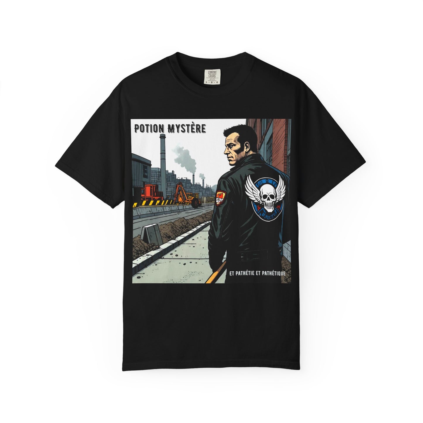 'Et Pathétie et Pathétique' par Potion Mystère, Vintage Graphic T-Shirt - Casual Wear, Birthday Gift, Festival Outfits, Unisex Style, Statement Tee, Unique Design