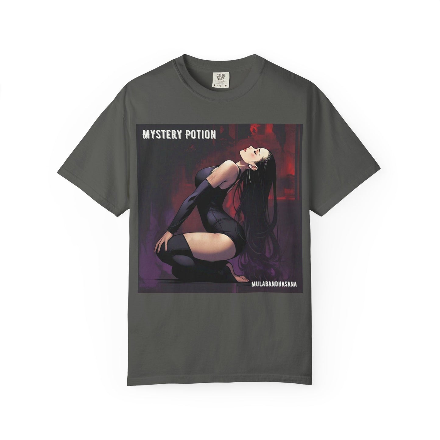 Mystical Mystery Potion Unisex T-Shirt, Yoga Graphic Tee, Unique Gift, Halloween Apparel, Vintage Style, Casual Wear