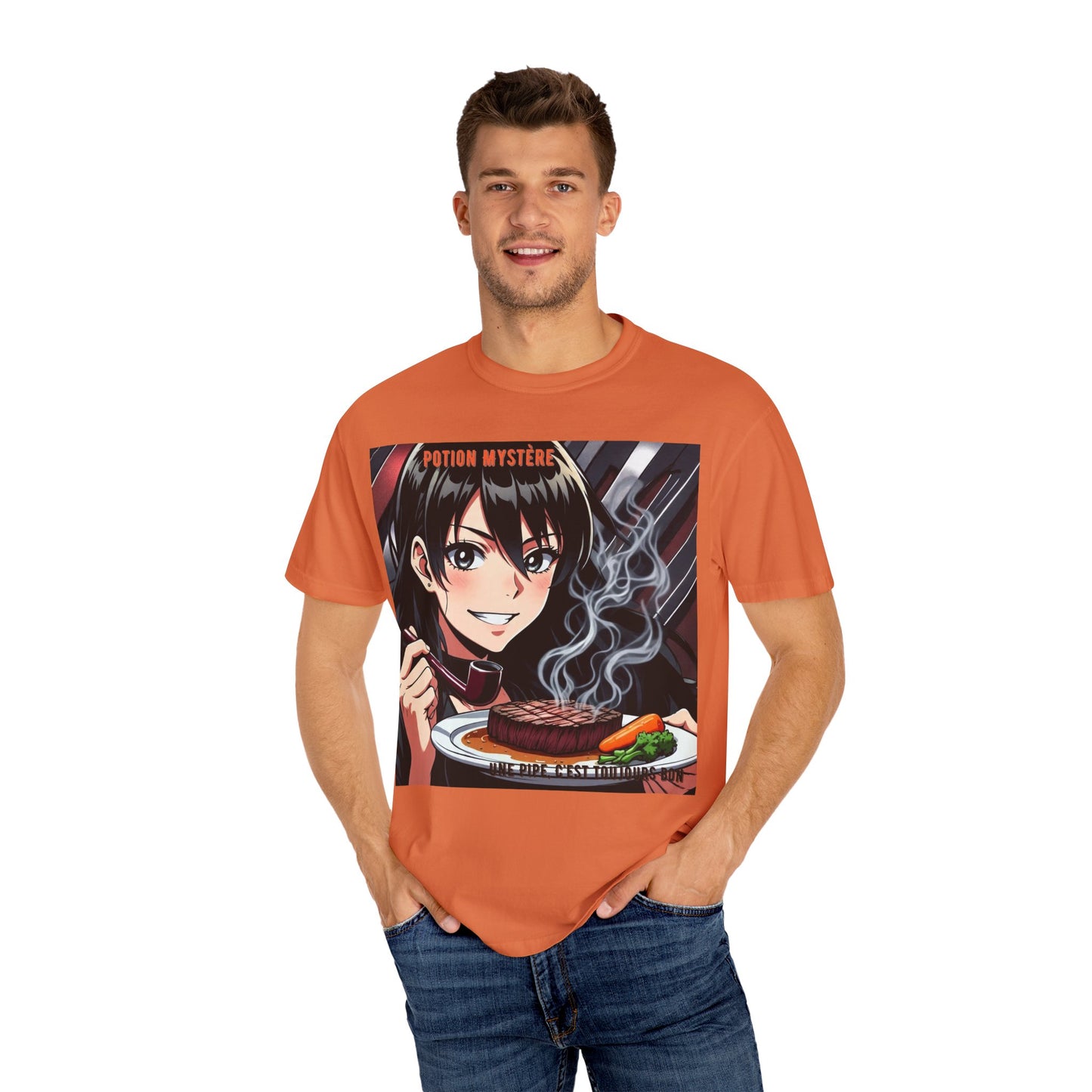 Mystical Culinary Unisex T-shirt - Ideal for Anime Fans, Food Lovers, Casual Wear, Gift for Foodies, Unique Graphic Tee